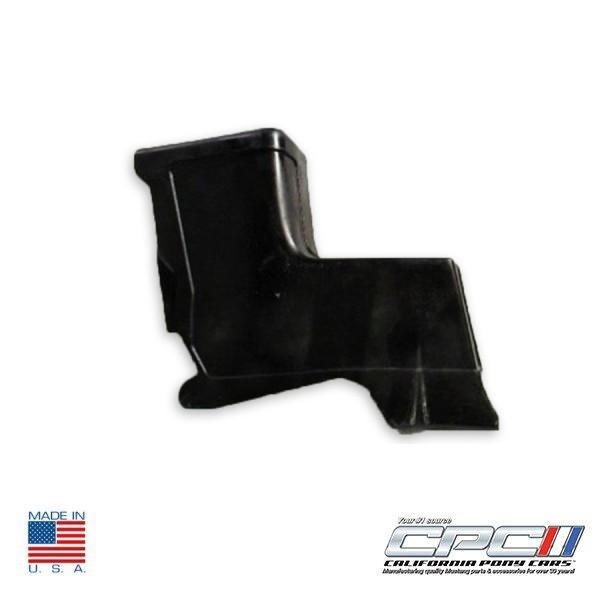 First Generation 1964-1968 Ford Mustang Convertible Interior Rear Qtr. Trim Panel, LH Side Fiberglass Construction - California Pony Cars