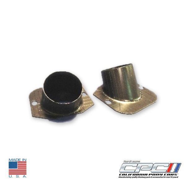 First Generation 1964-1966 Ford Mustang Premium Quality Defroster Hose Cone Set, Includes 2 Cones & 4 Clips - California Pony Cars