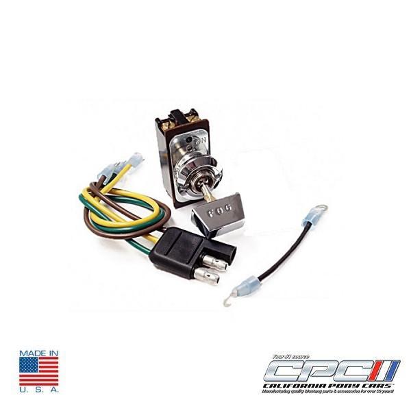 First Generation 1964-1965 Ford Mustang Premium Quality Fog Lamp Switch Assembly - California Pony Cars