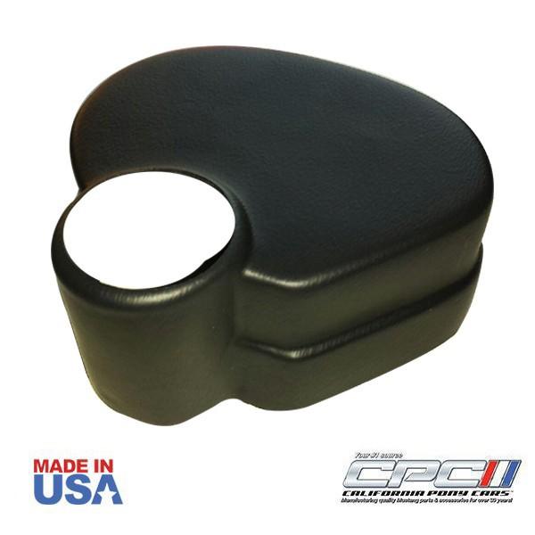 Sixth Generation 2015-2019 Ford Mustang Premium Quality Brake Master Cylinder Cover, Black - California Pony Cars