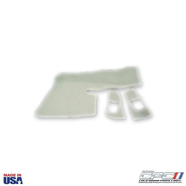 First Generation 1964-1968 Ford Mustang Premium Quality Rear Quarter Trim Panel Padding Kit, 2 Sided Kit - California Pony Cars