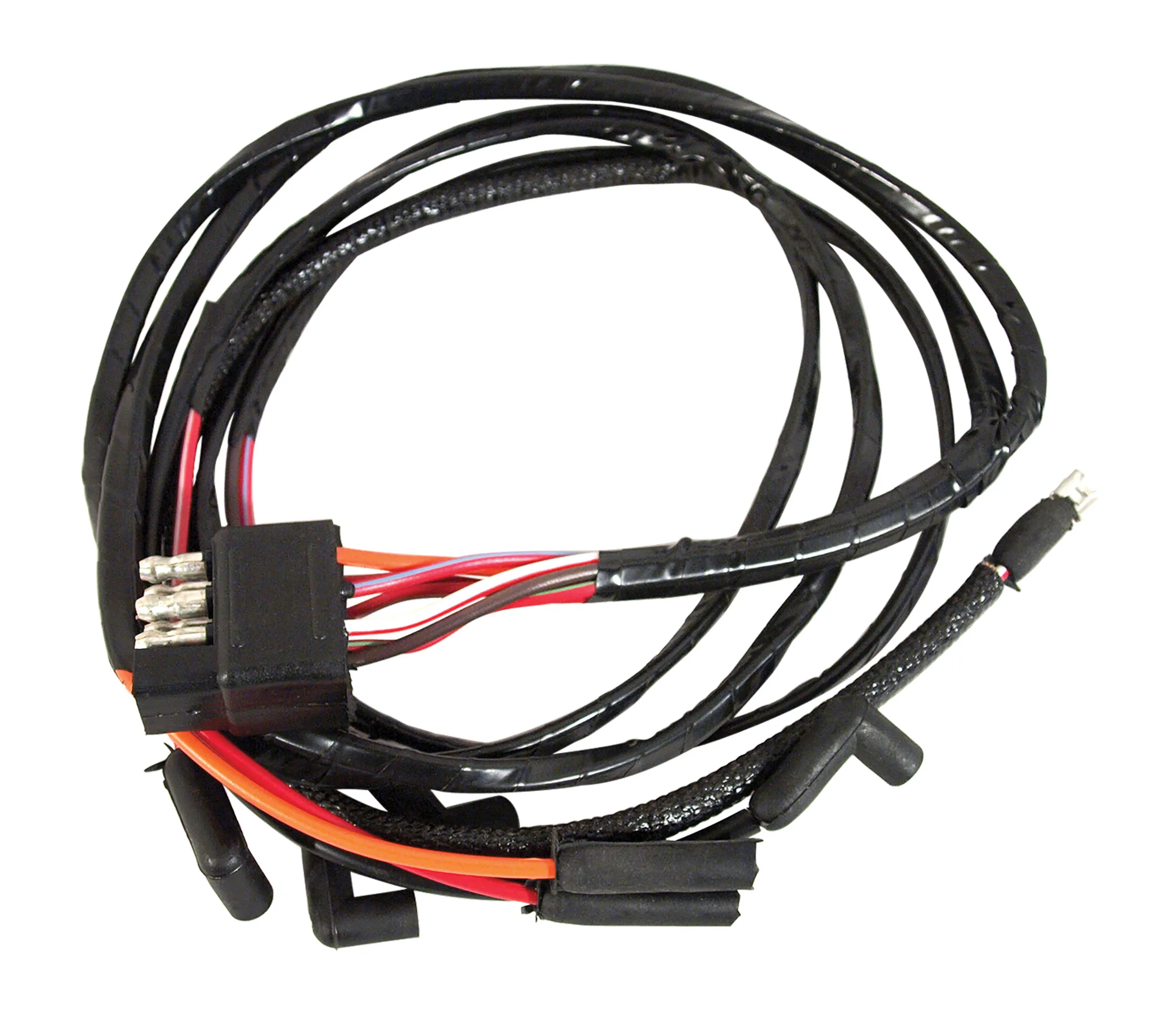 First Generation 1965 Ford Mustang Gauge Feed Harness - 289 W/Warning Lights W/2 Speed Heater Motor - CA