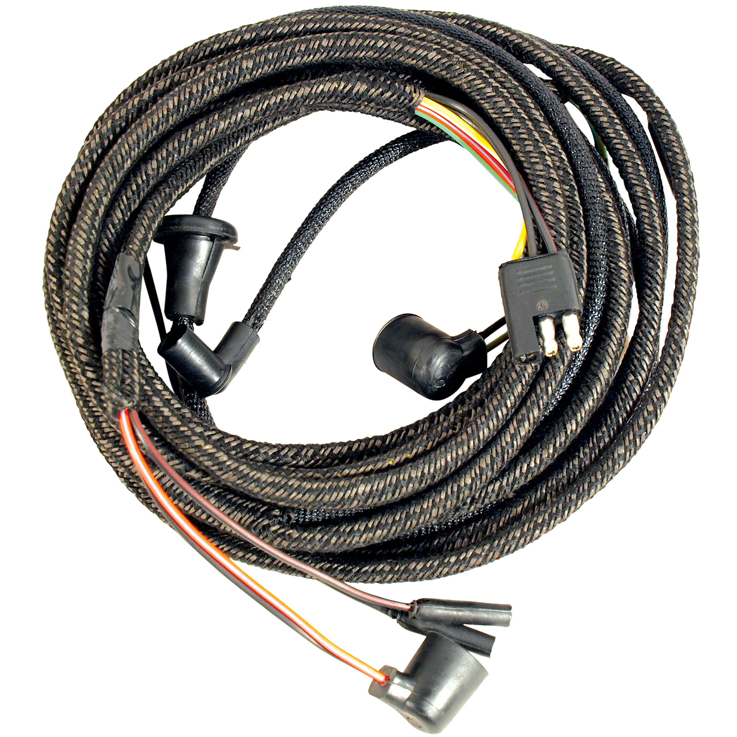 First Generation 1966 Ford Mustang Tail Light Wiring Harness - W/Boots Coupe & Convertible - CA