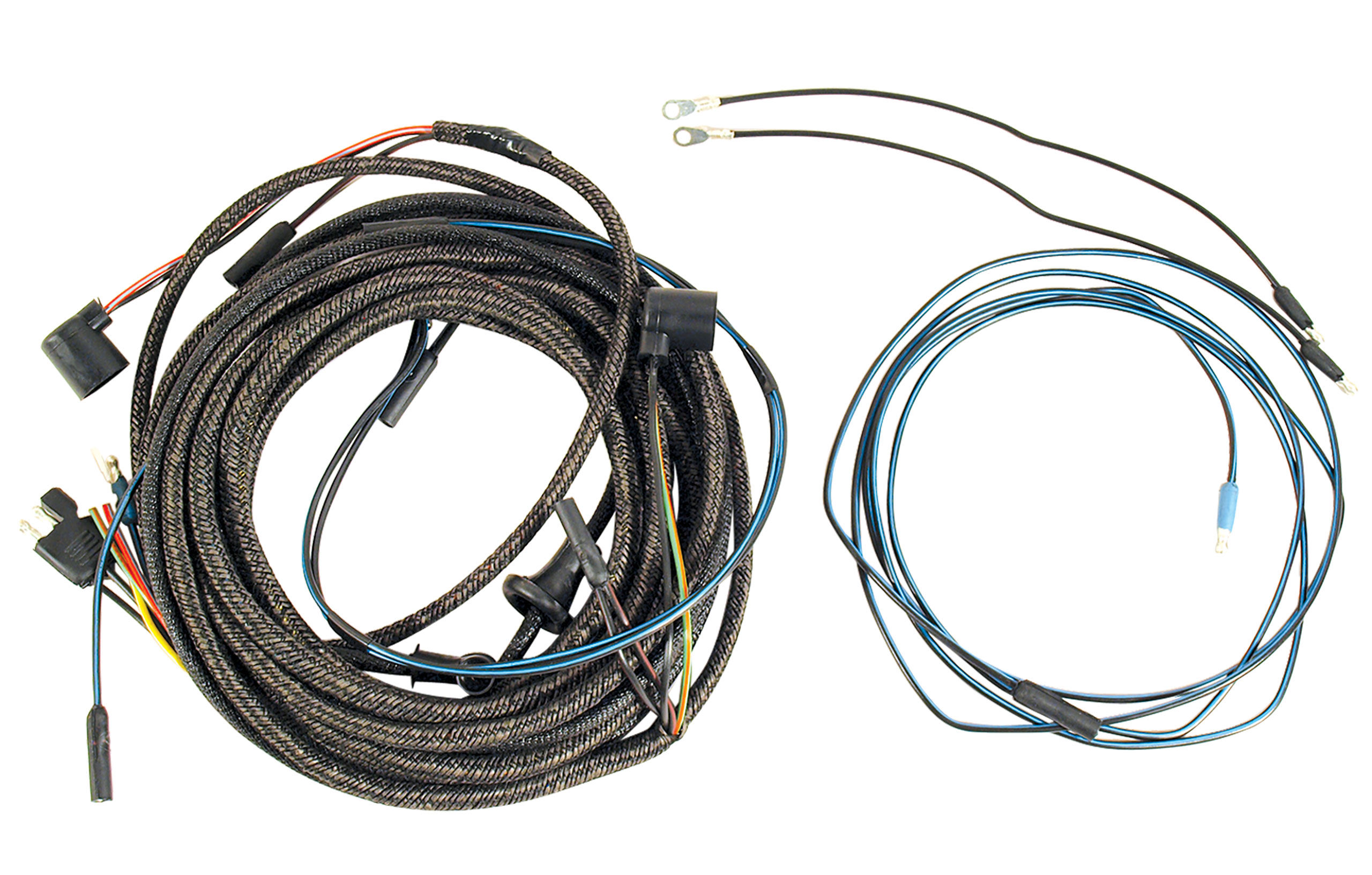 First Generation 1966 Ford Mustang Tail Light Wiring Harness - W/Boots Fastback - CA