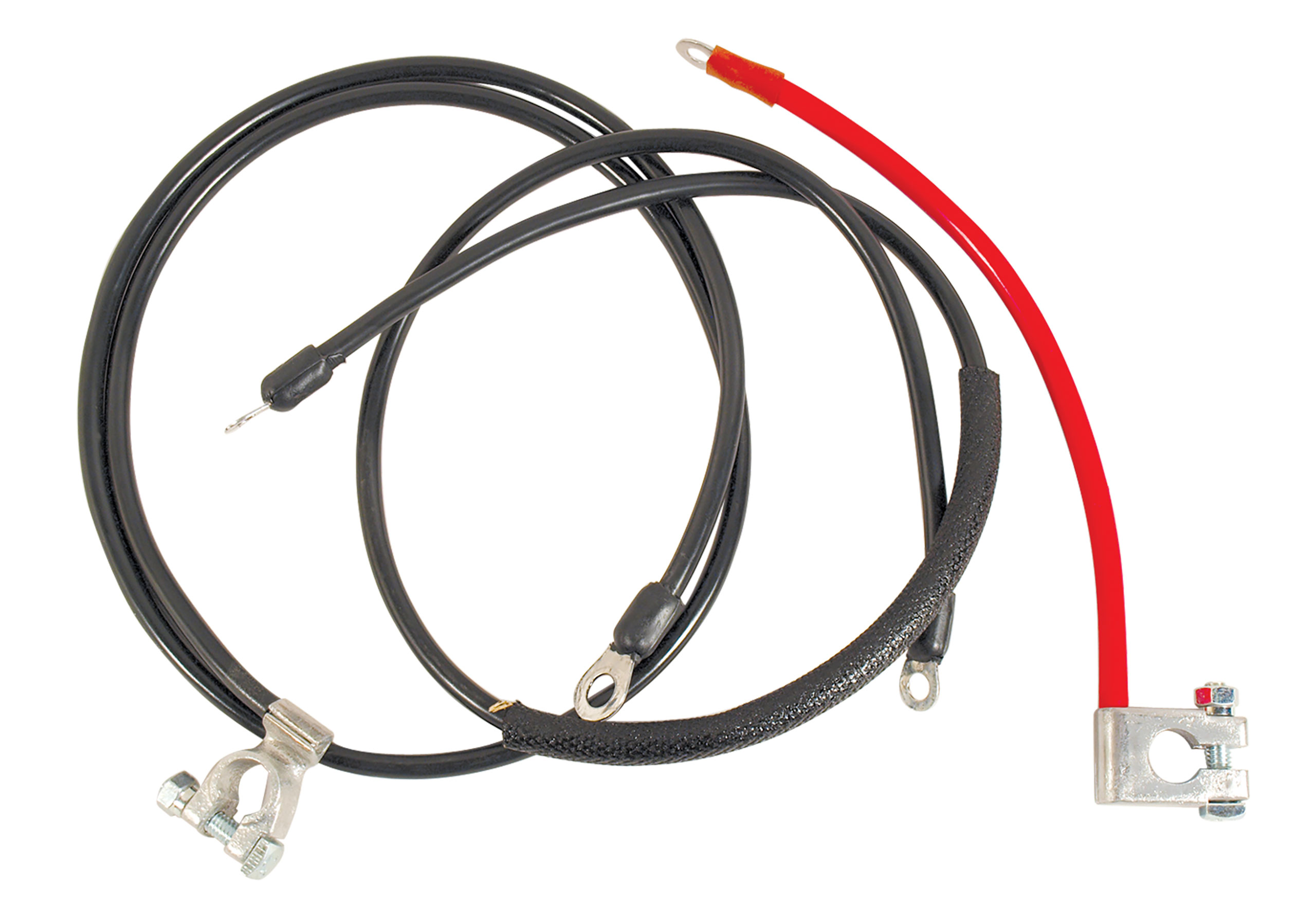 First Generation 1968-1969 Ford Mustang Battery Cables - 8 Cylinder Big Block - CA