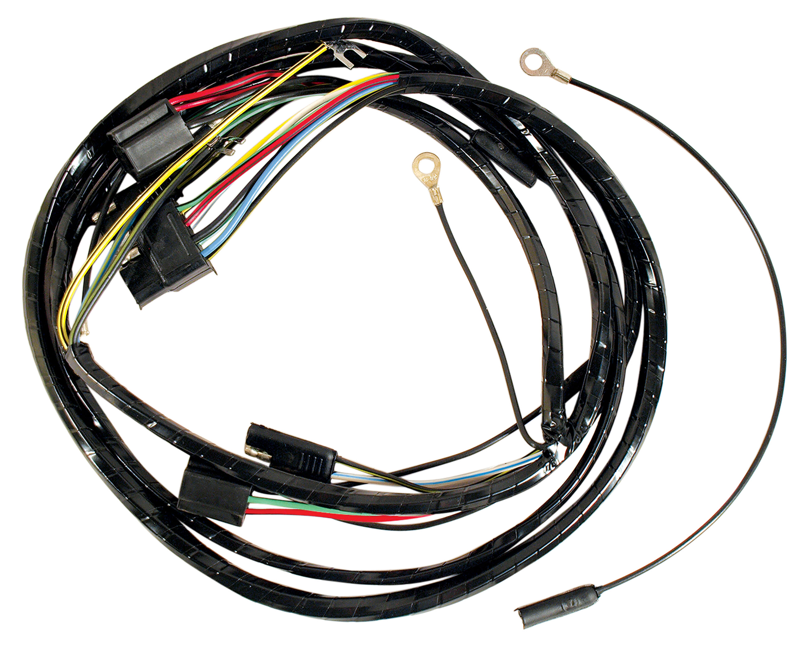 1966 Ford Mustang Taillight Wiring Harness W/Boots Fastback 