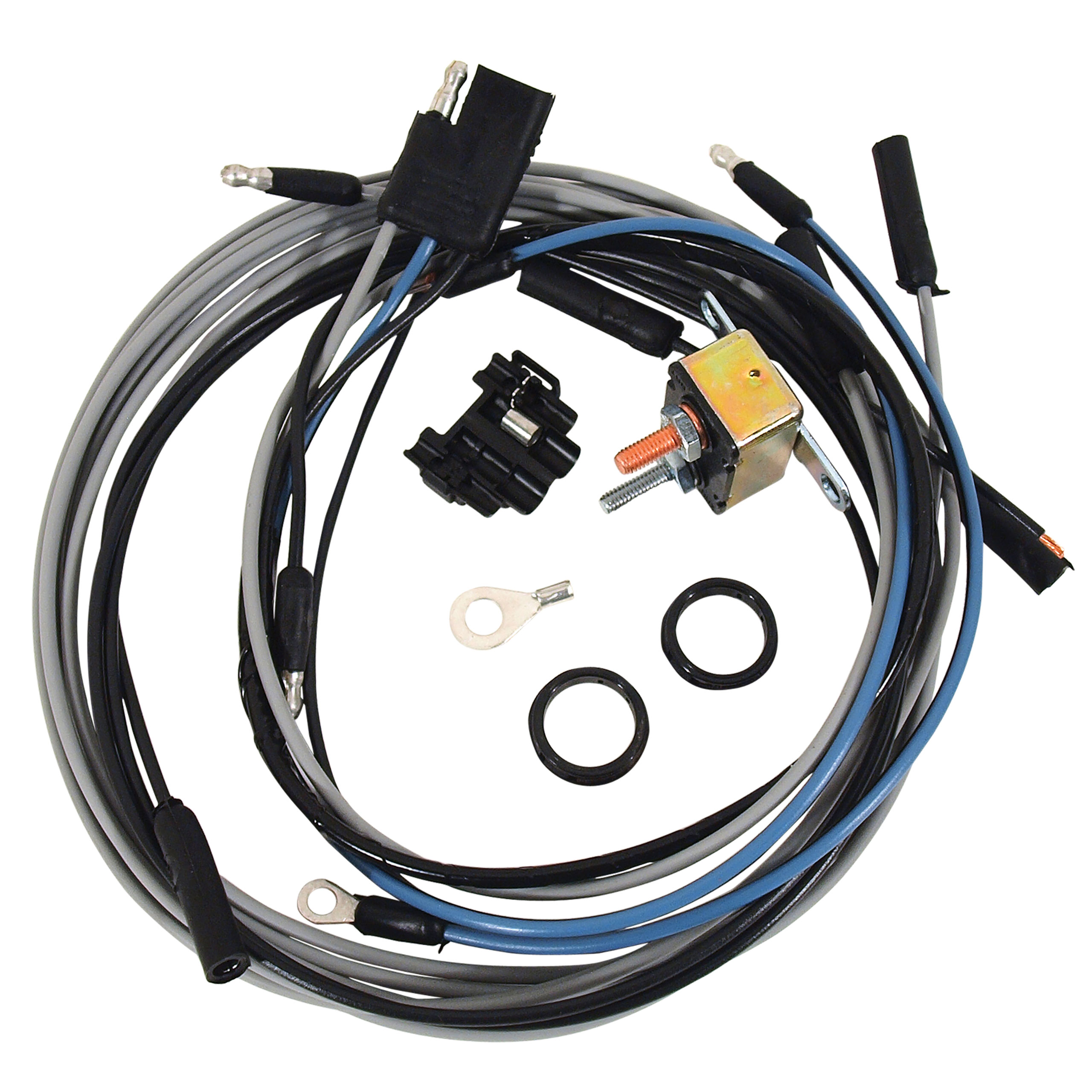 First Generation 1967 Ford Mustang Fog Light Wiring Conversion Kit - CA