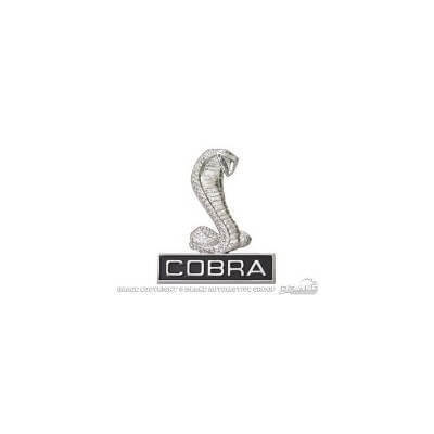 First Generation 1968 Ford Mustang Cobra Fender Emblem - Scott Drake