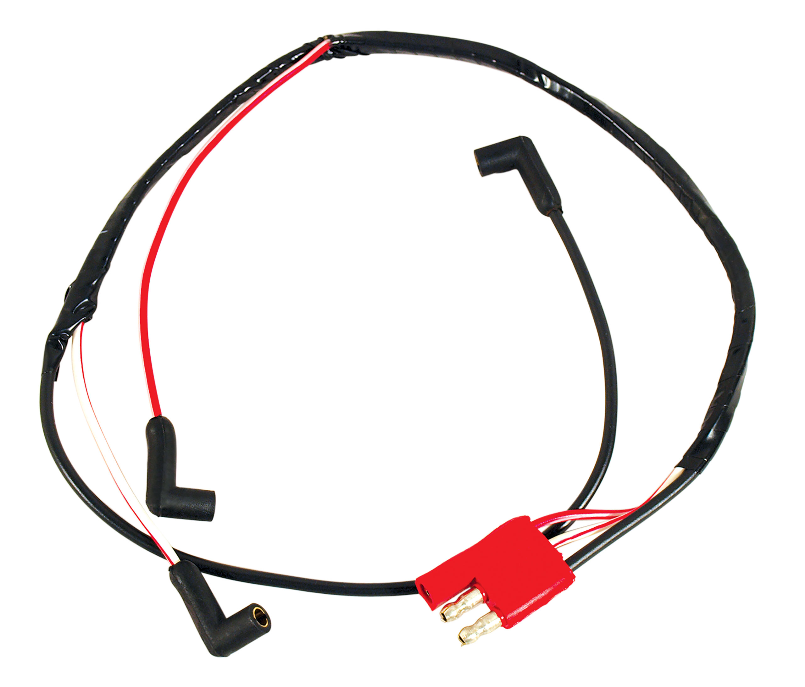 Brand New 1966 Ford Mustang Under Hood Wiring Gauge Feed Harness - Heat Resistant