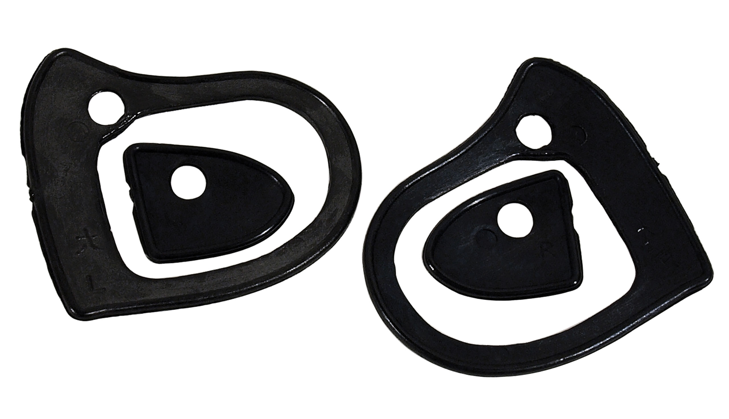 First Generation 1967-1968 Ford Mustang Outer Door Handle Pad Set - 4 pieces - ACP