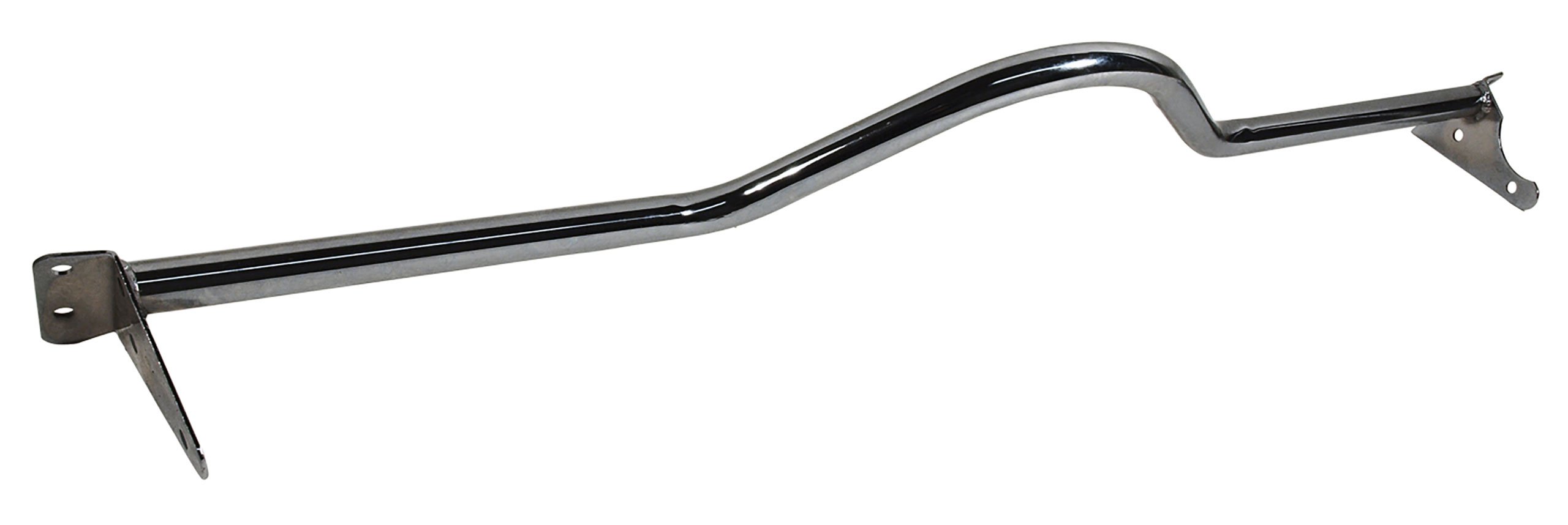 First Generation 1967-1968 Ford Mustang Monte Carlo Bar - Curved - Chrome - CA