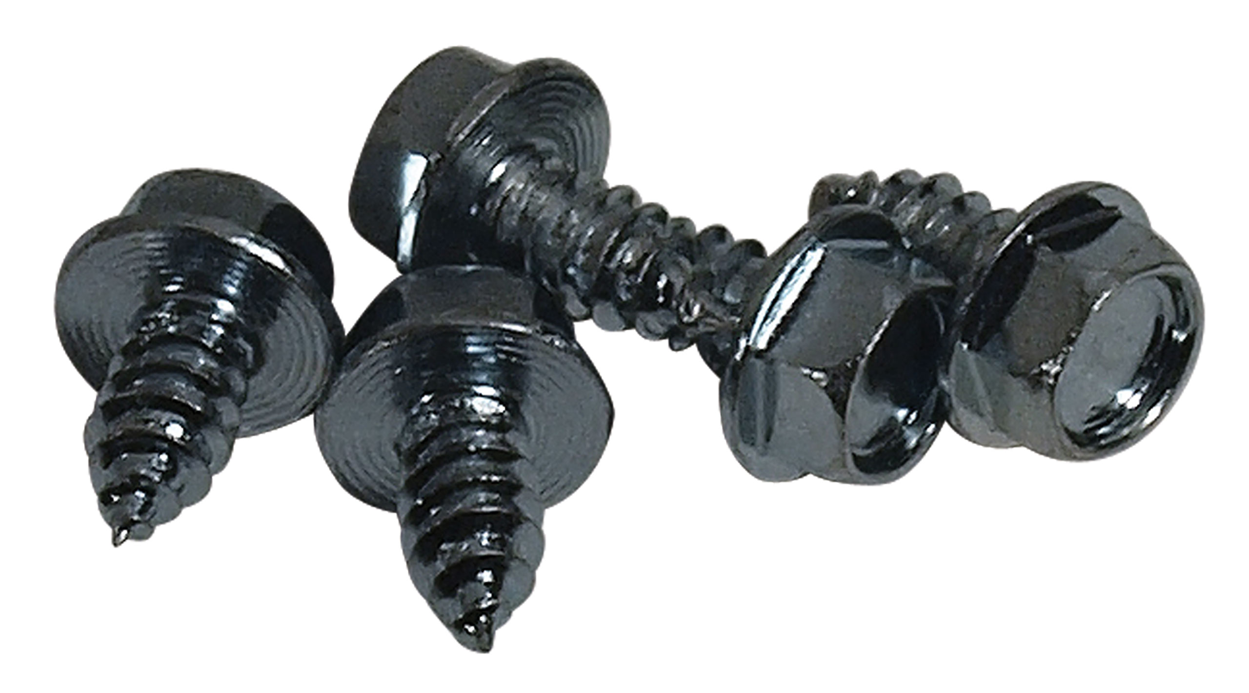 First Generation 1970-1973 Ford Mustang Gas Tank Filler Neck Mounting Screws - 5 Pieces - CA