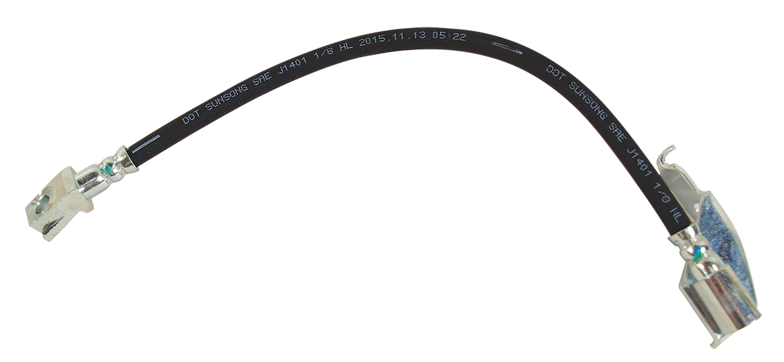 Auto Accessories of America 1971-1973 Ford Mustang Front Disc Brake Hose - Right Hand