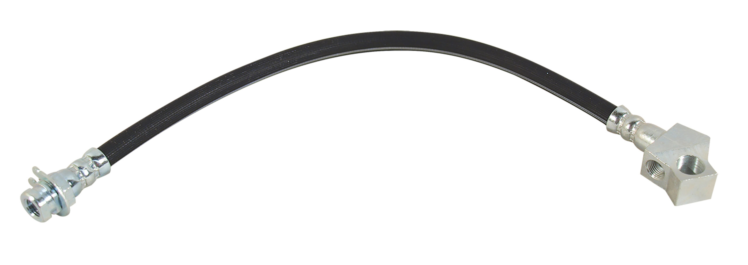 Mr. Mustang 1964-1966 Ford Mustang Rear Brake Hose - Single Exhaust - Except Hi-Perf