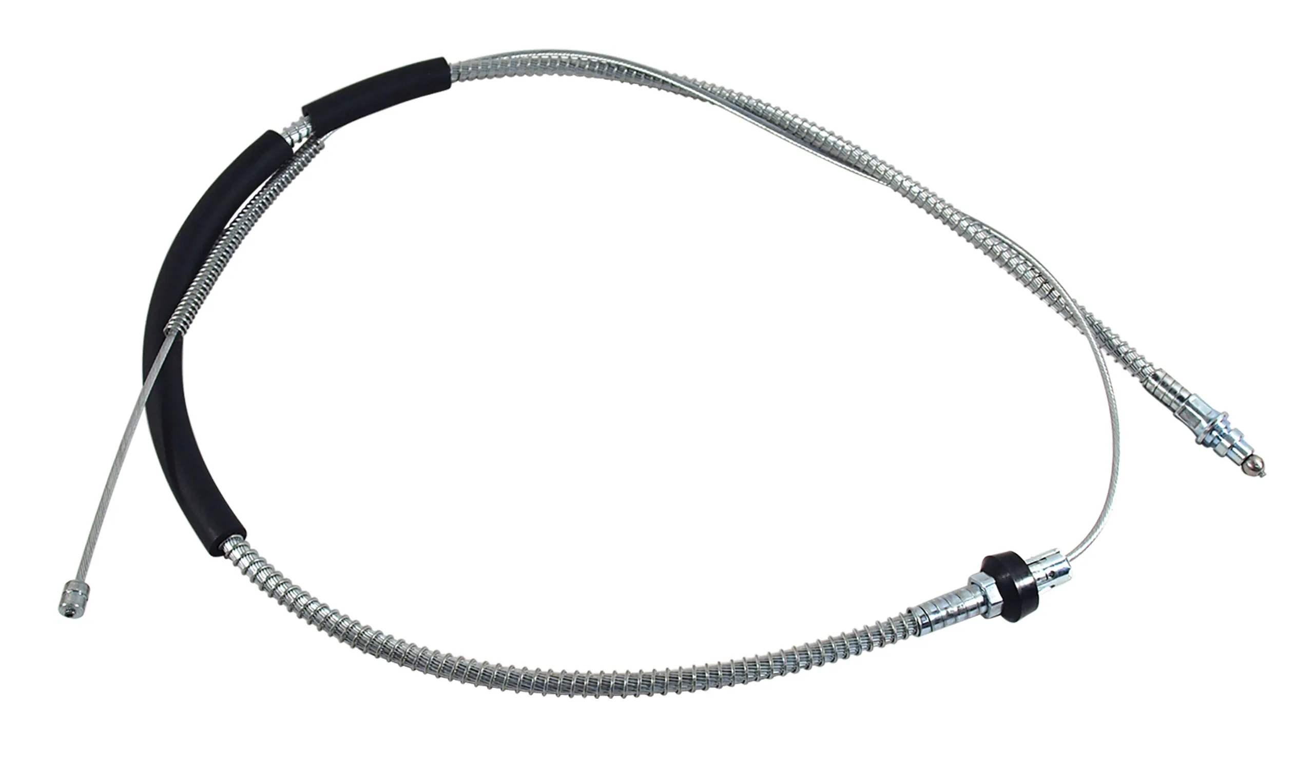 ACP 1965-1966 Ford Mustang Rear Parking Brake Cable - Left or Right Hand - 79 11/16