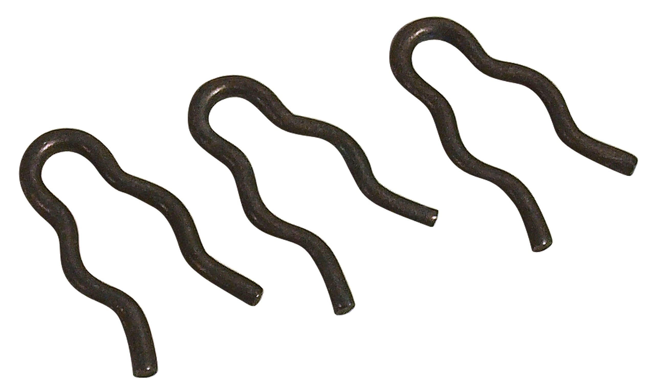 First Generation 1967-1973 Ford Mustang Parking Brake Cable Retaining Clips - 3 pieces - CA