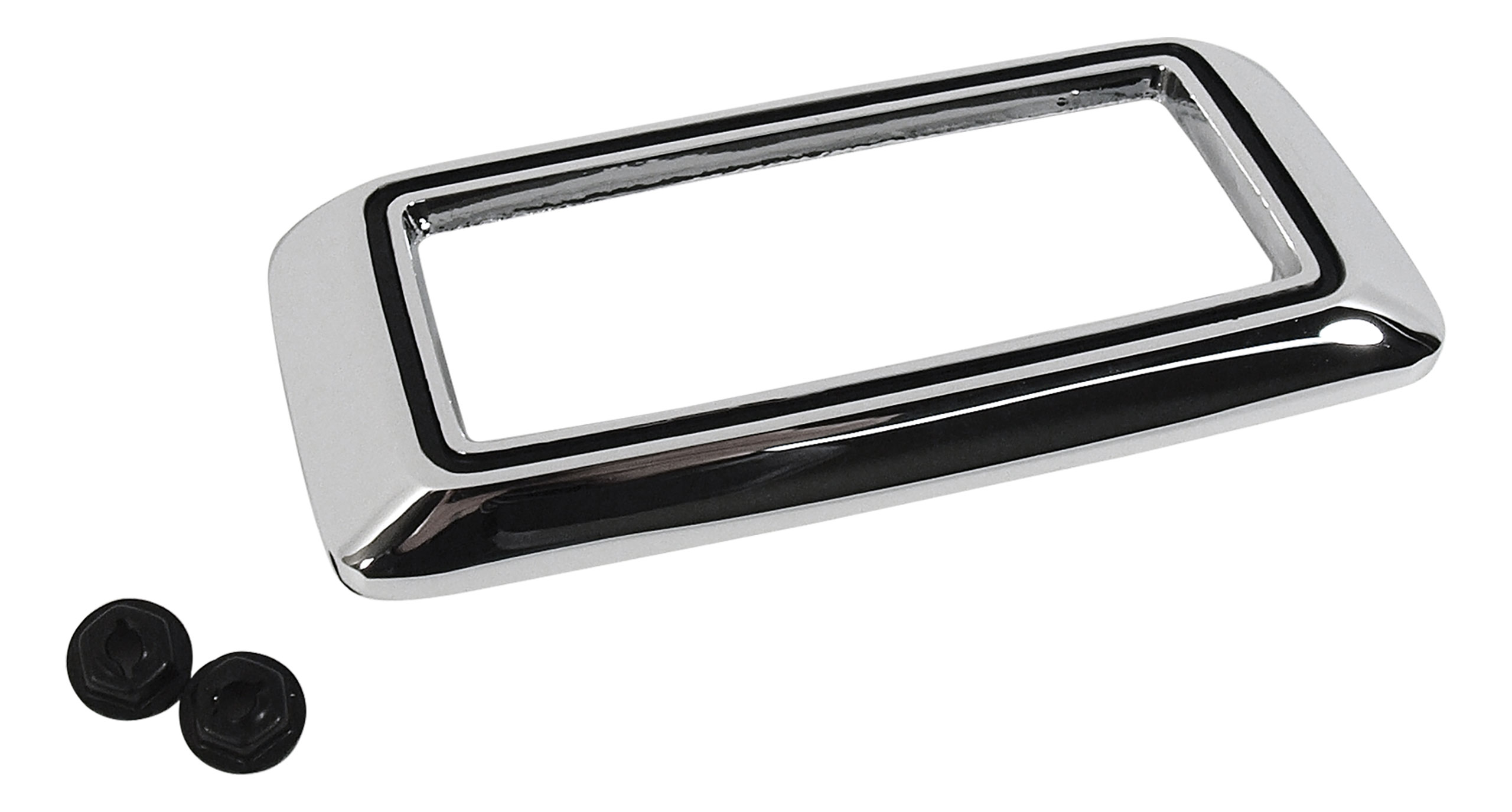 First Generation 1969 Ford Mustang Side Marker Light Bezel - Front or Rear - LH or RH - Daniel Carpenter