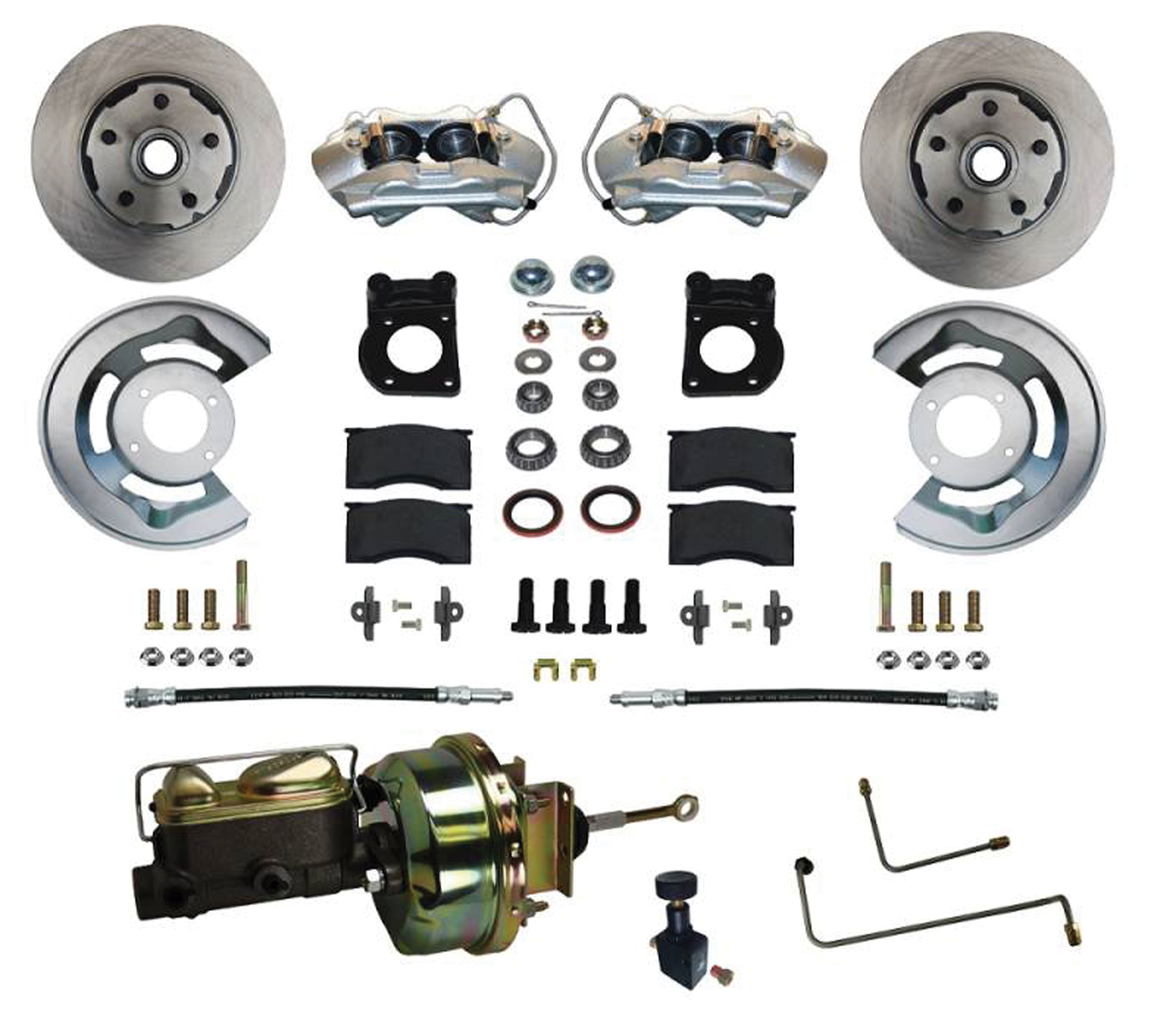 First Generation 1964-1966 Ford Mustang Complete Brake Line Upgrade Kit ...