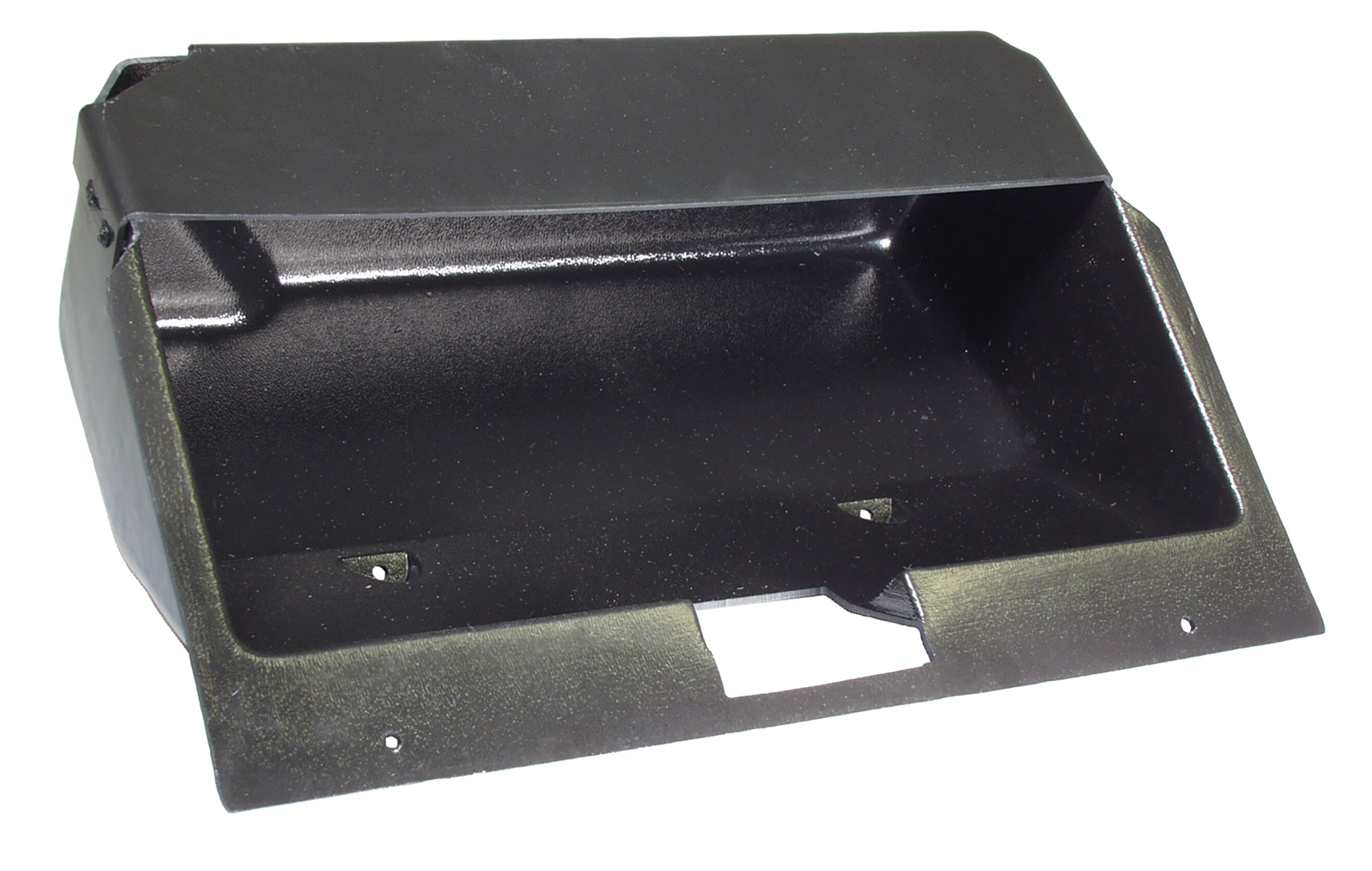 First Generation 1967-1968 Ford Mustang Glove Box Liner - Black Plastic - ACP