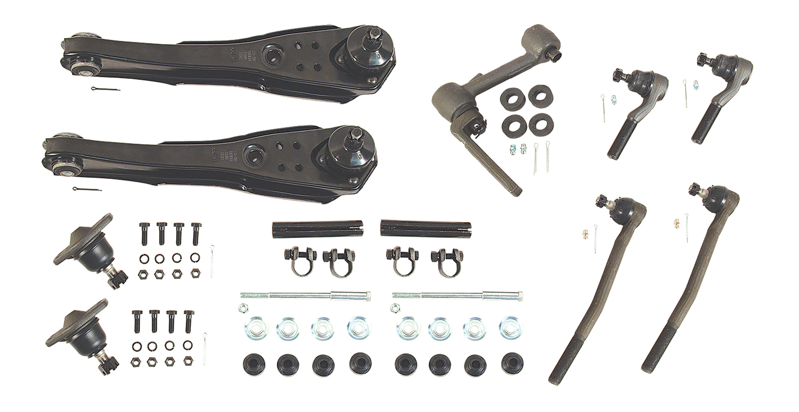 CA 1967 Ford Mustang Front Suspension Rebuild Kit - Deluxe - 4 Bolt