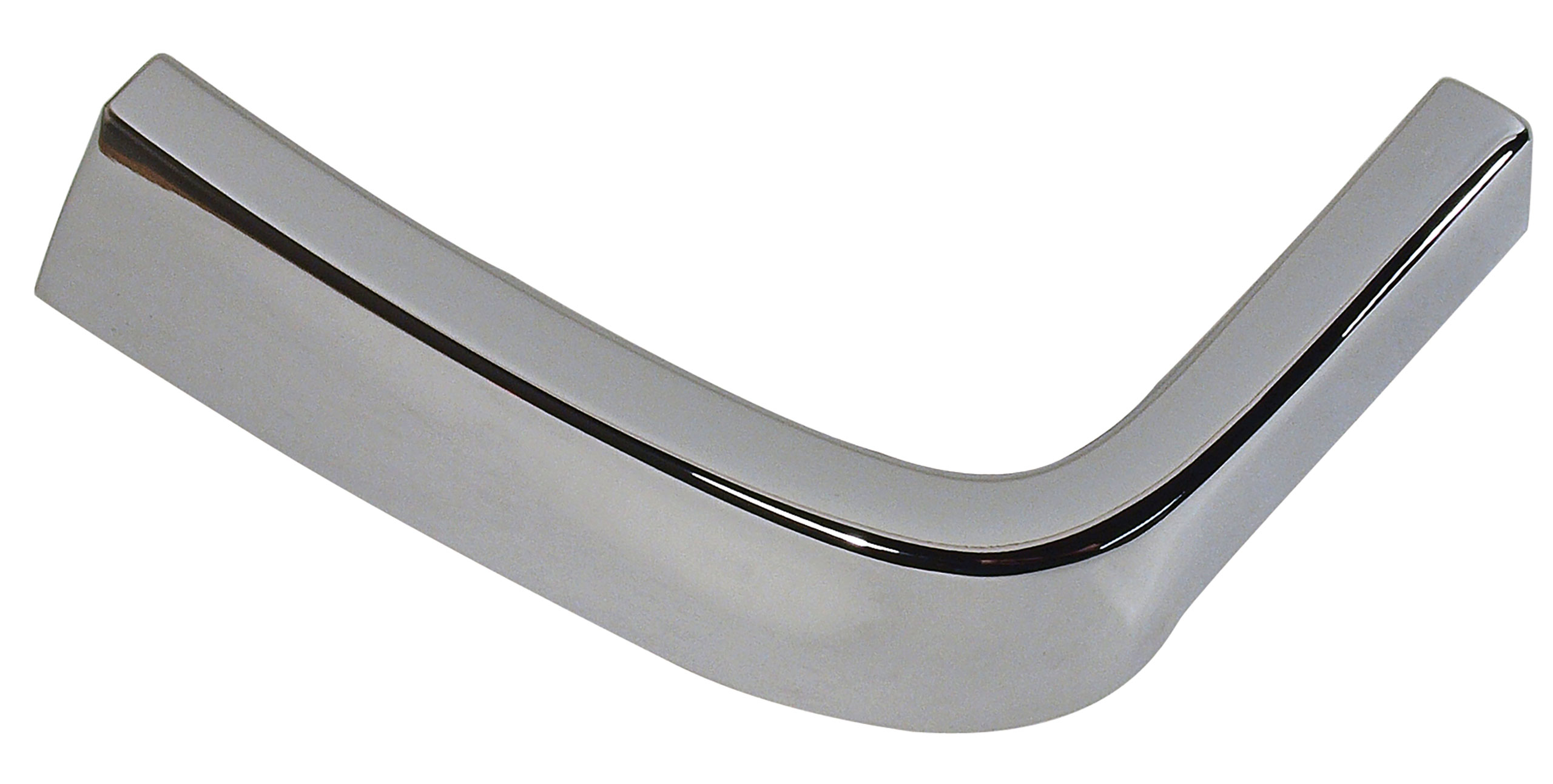 First Generation 1971-1972 Ford Mustang Fender Extension Molding - LH - Chrome - CA