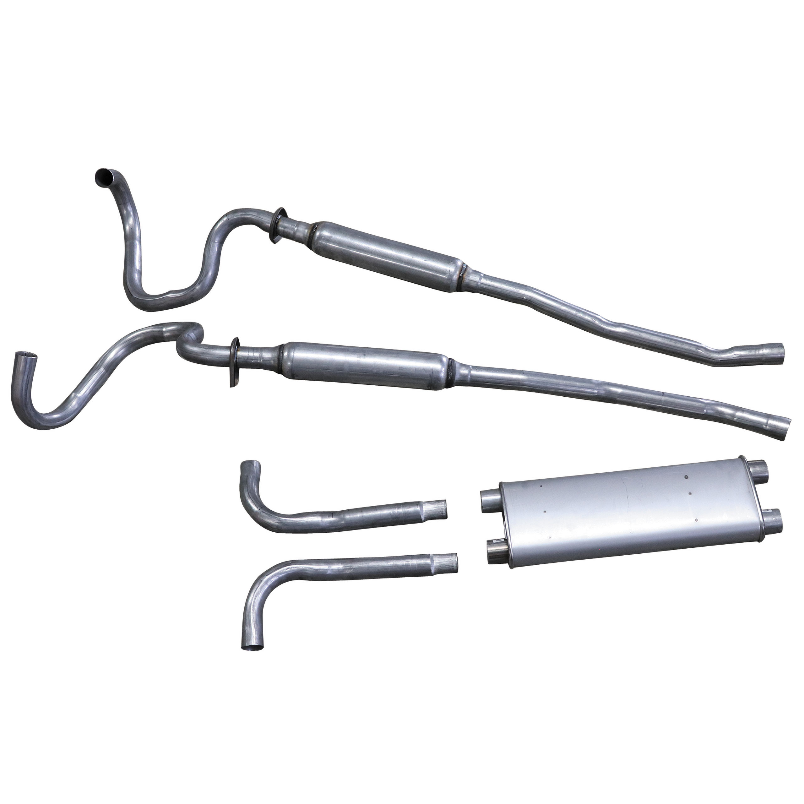 First Generation 1967-1969 Ford Mustang Dual Exhaust System - 289/302/390/428ci 2