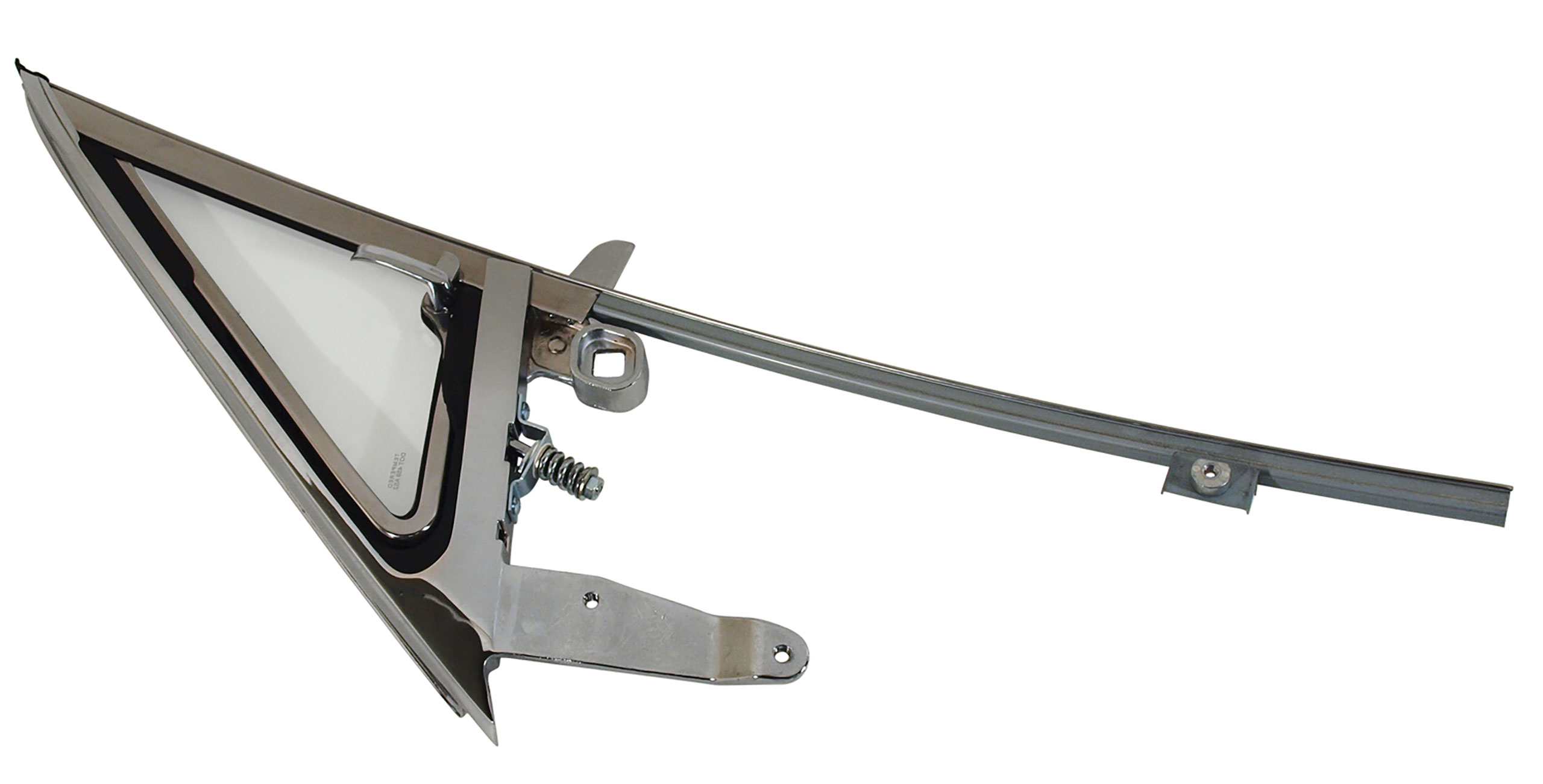 First Generation 1964-1966 Ford Mustang Vent Window Assembly - Clear Glass - Right Hand - Auto Accessories of America