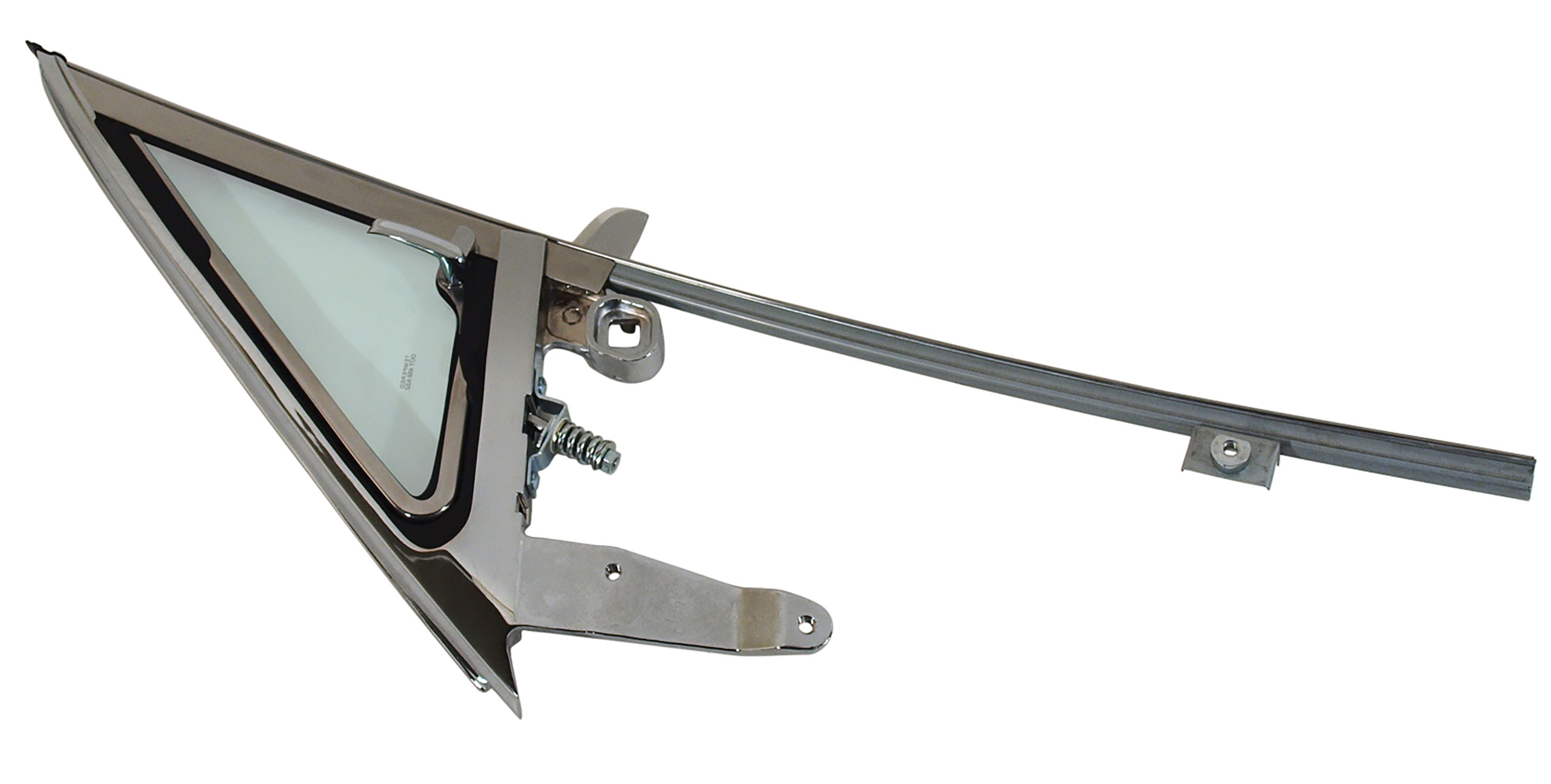 First Generation 1964-1966 Ford Mustang Vent Window Assembly - Tinted Glass - Right Hand - Auto Accessories of America