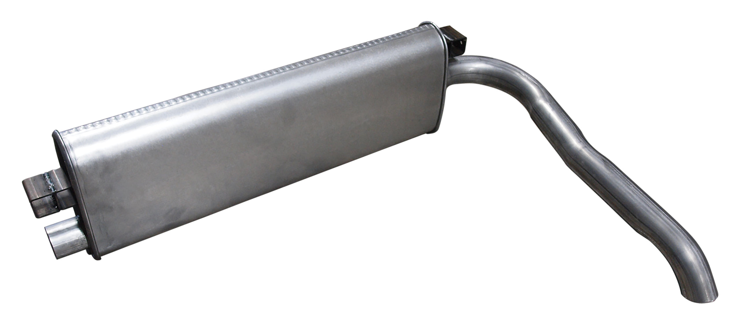 First Generation 1967 Ford Mustang Single Exhaust Muffler W/Welded Tailpipe - 1.75