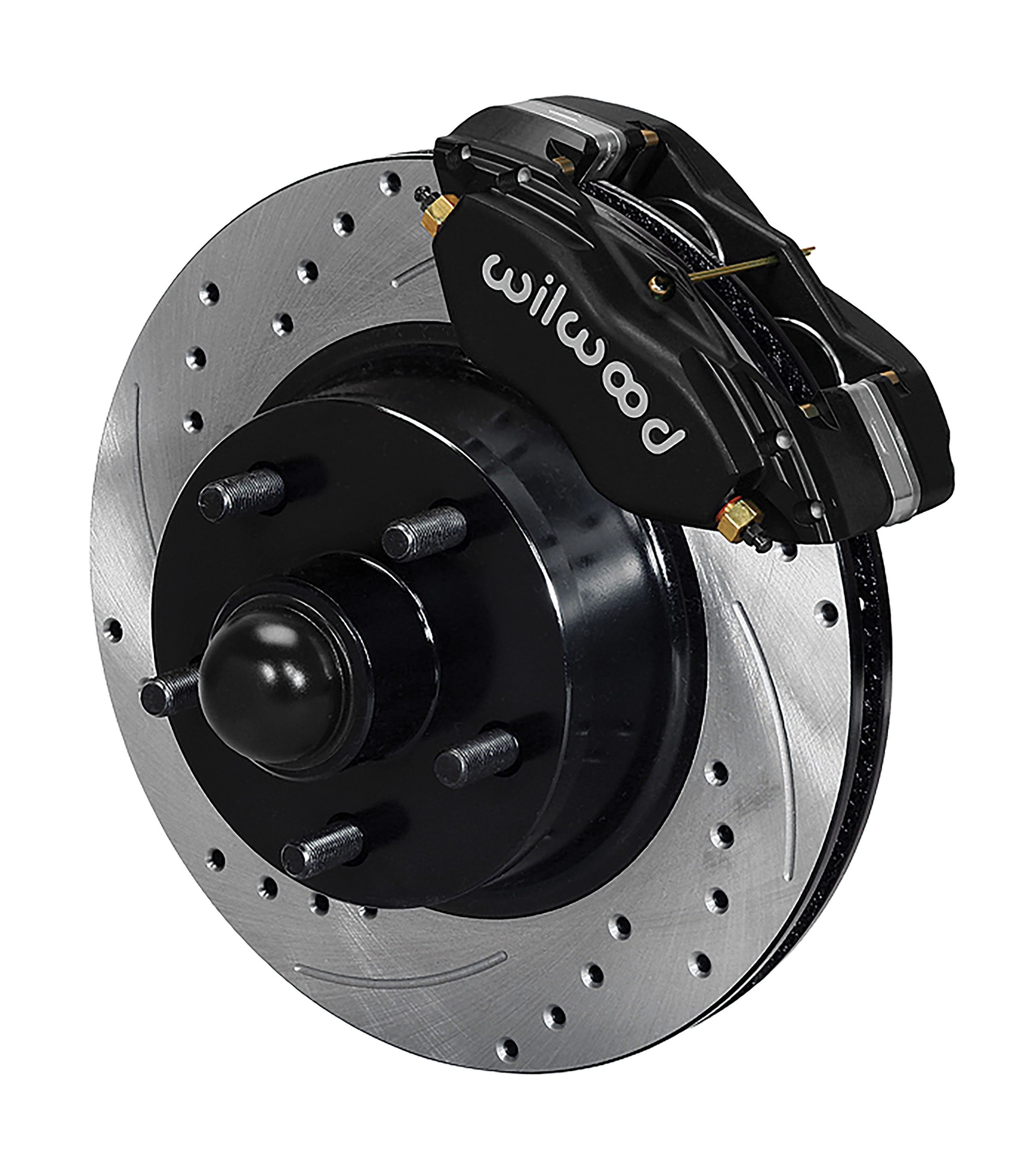First Generation 1965-1969 Ford Mustang Wilwood Classic Series Dynalite Front Brake Kit - Annodized W/Drilled Rotors - Wilwood Brakes