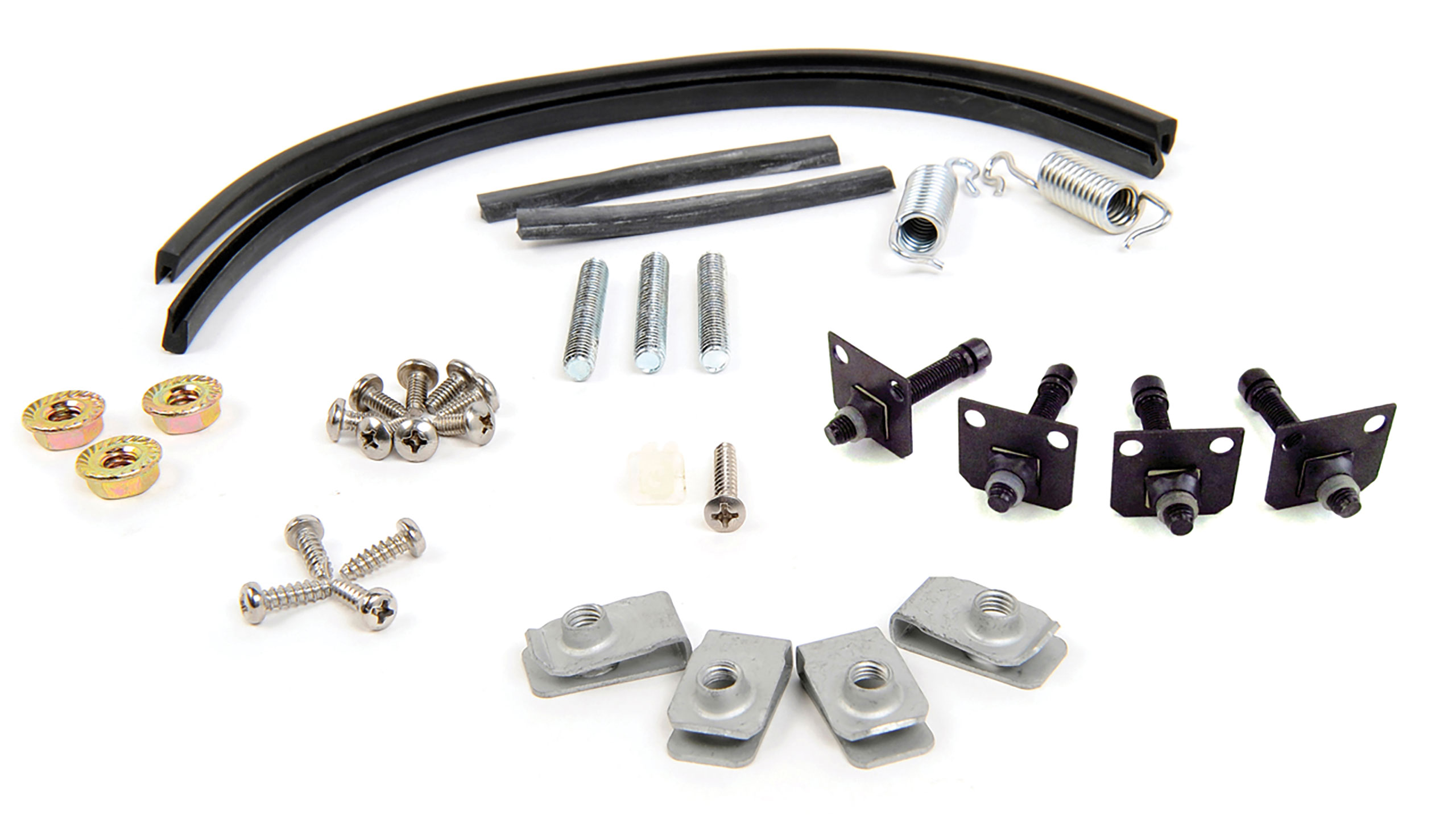 First Generation 1969 Ford Mustang Headlight Assembly Mounting Hardware Kit - 34 PCS - ACP