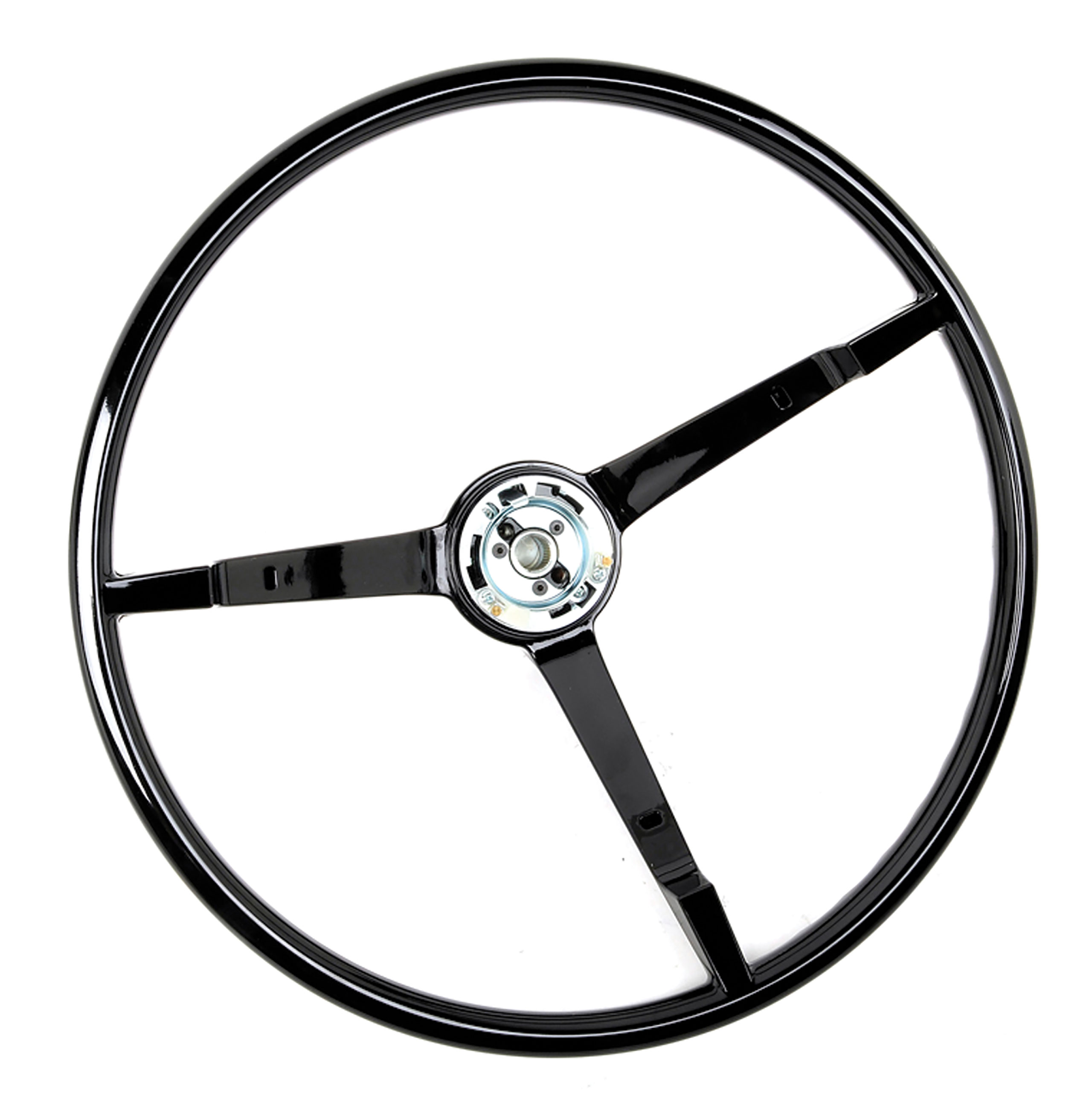 First Generation 1965-1966 Ford Mustang Steering Wheel - Standard - Black - ACP