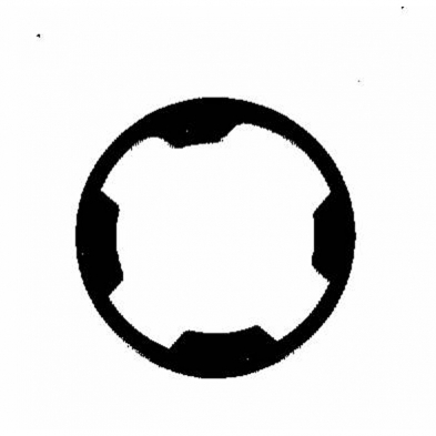 First Generation 1967-1973 Ford Mustang Trunk Lock Cylinder Sleeve Gasket - Daniel Carpenter