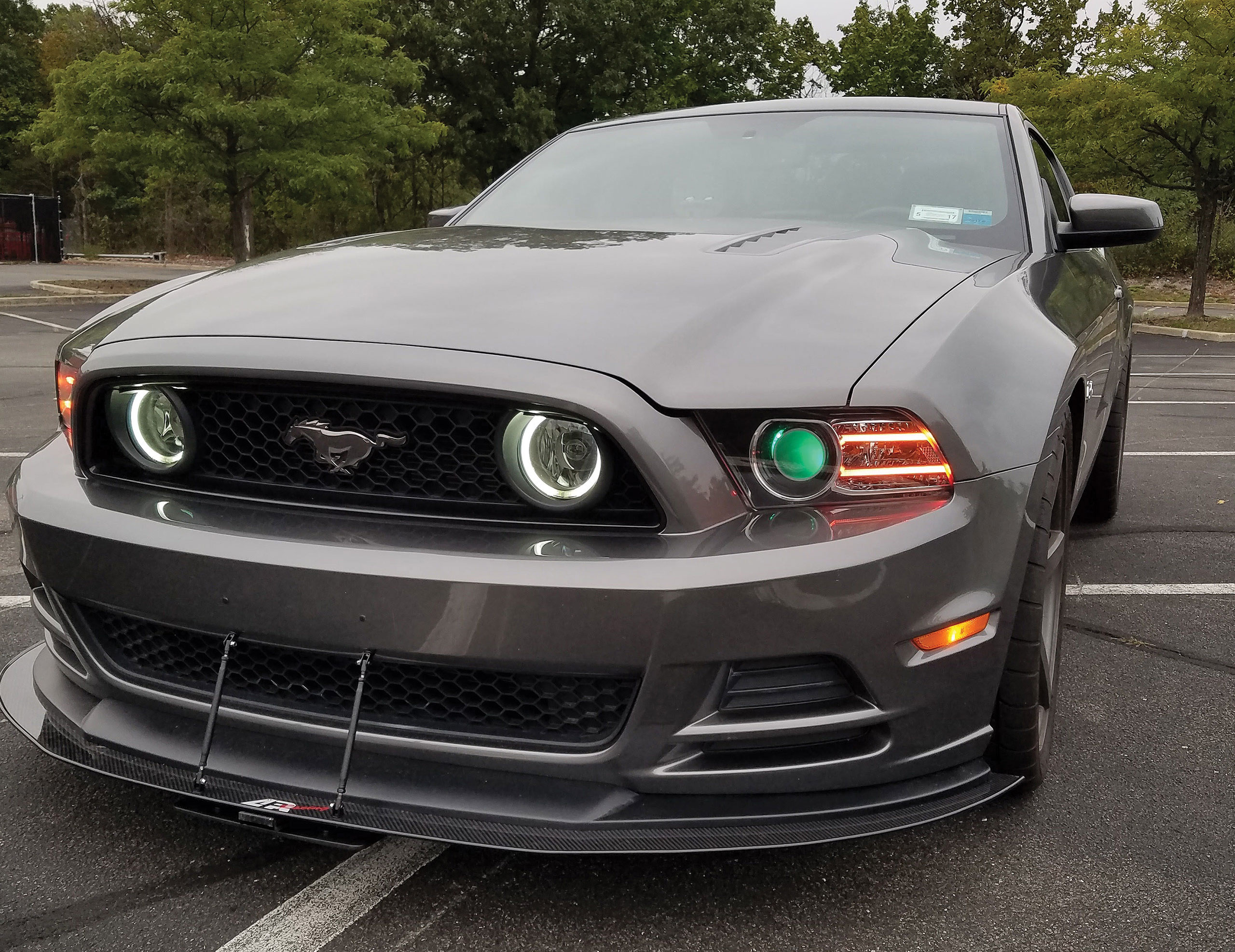 Tpic Kohle faser für Ford Mustang 2014-2018 Mittel konsole