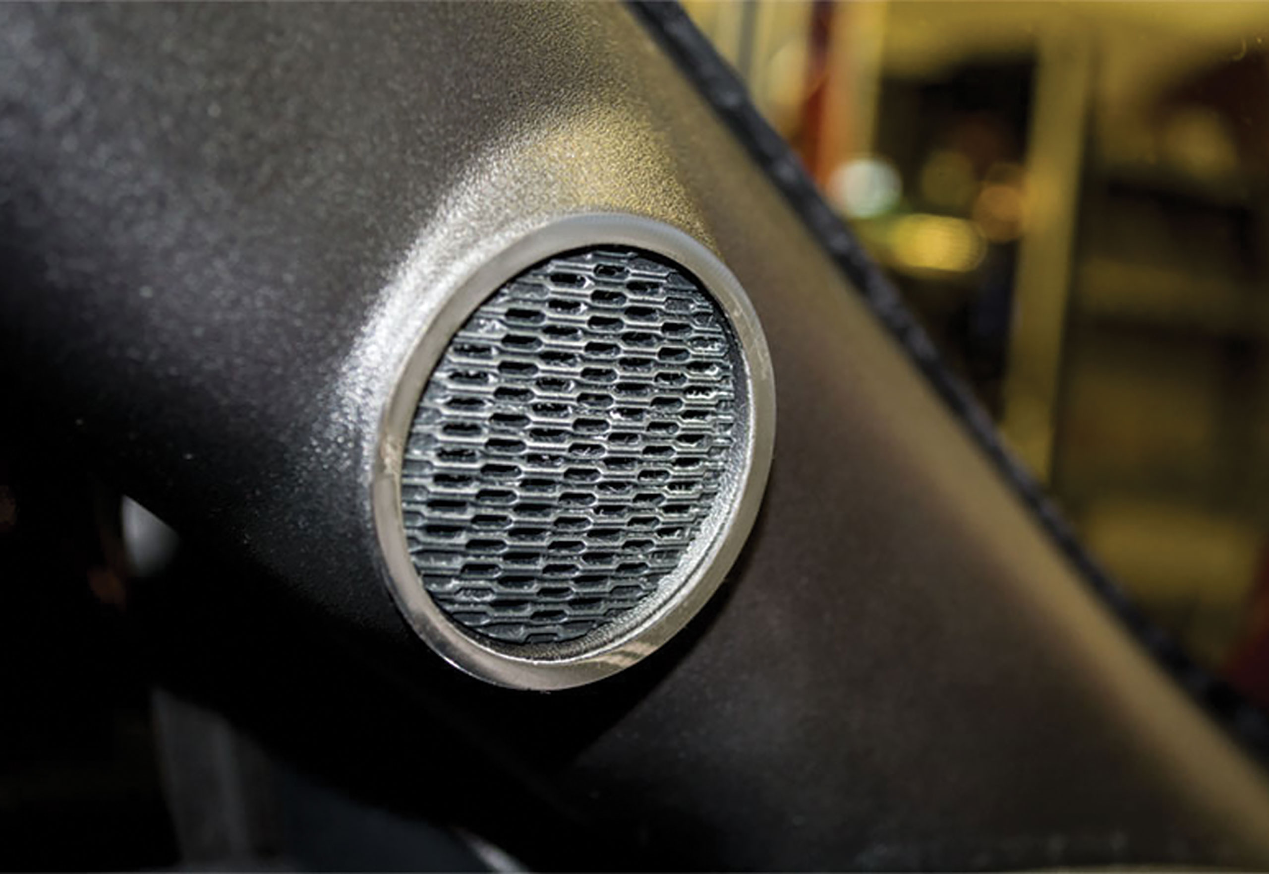 American Car Craft 2015-2016 Ford Mustang Speaker Trim Rings - Tweeter - Polished - 2pc