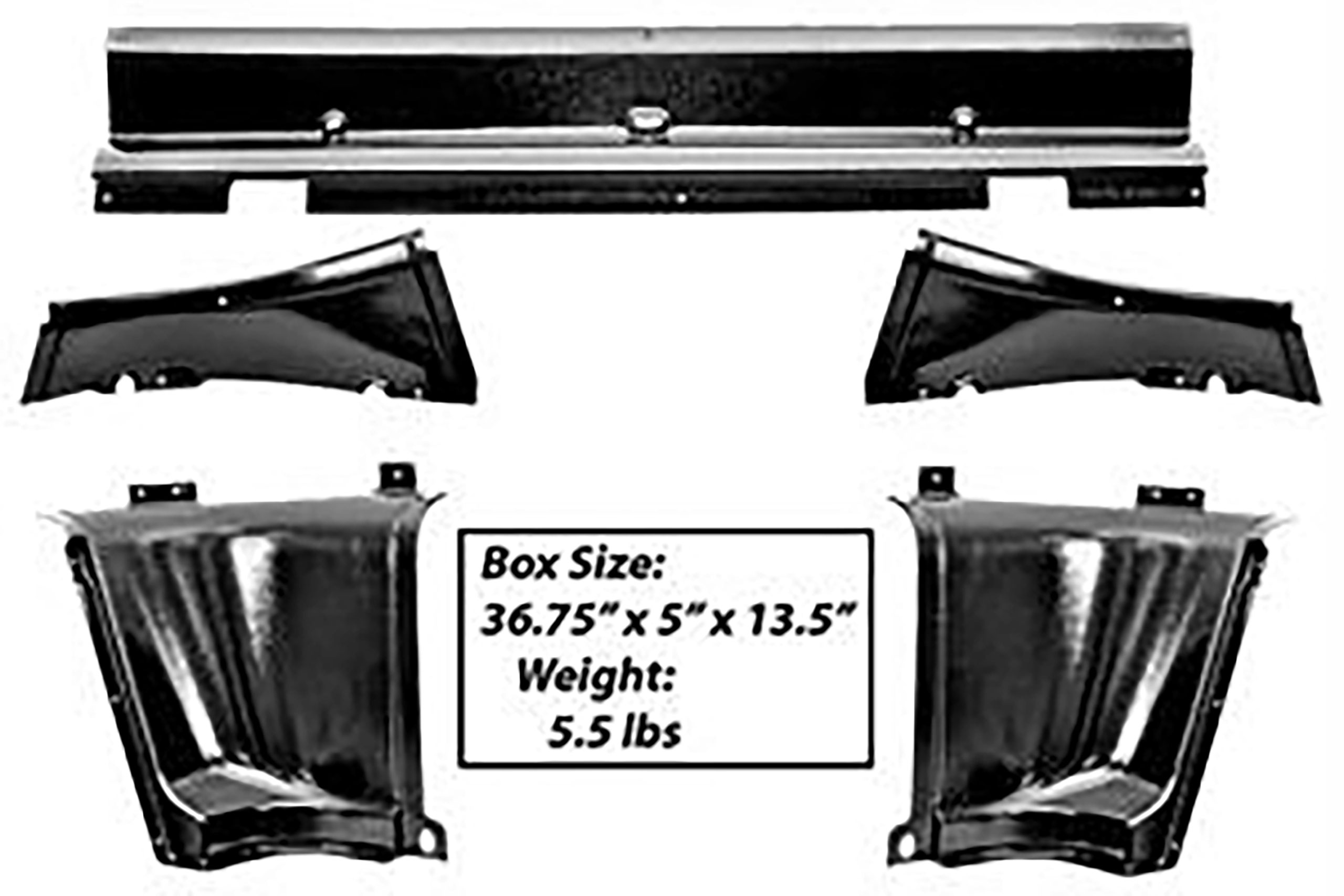 First Generation 1965-1966 Ford Mustang Interior Trim Set - M3548JA - Dynacorn
