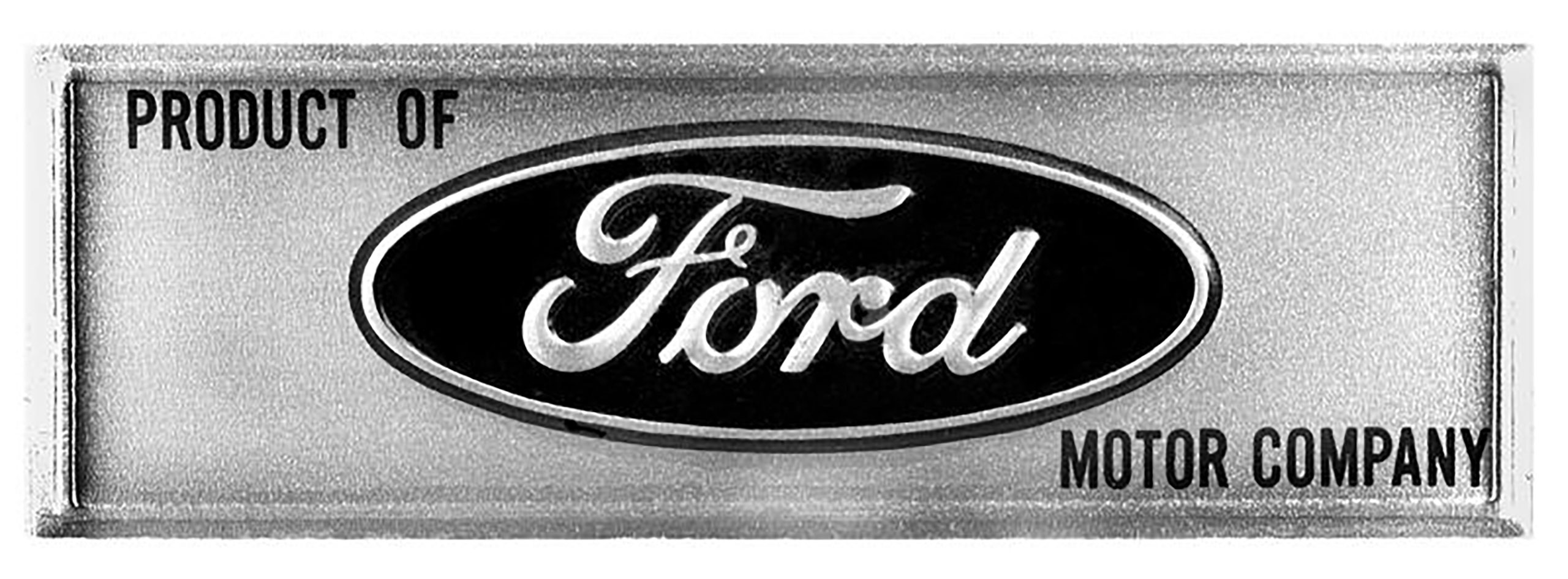 Dynacorn 1965-1966 Ford Mustang Sill Plate Decal - Black