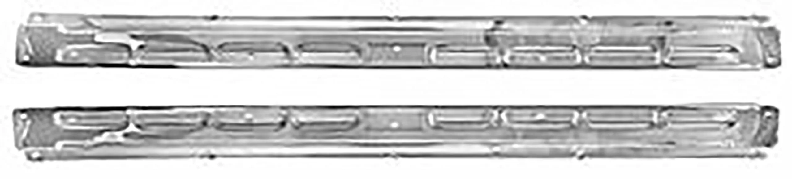 First Generation 1965-1968 Ford Mustang Convertible Sill Plates - Stainless Steel - Dynacorn