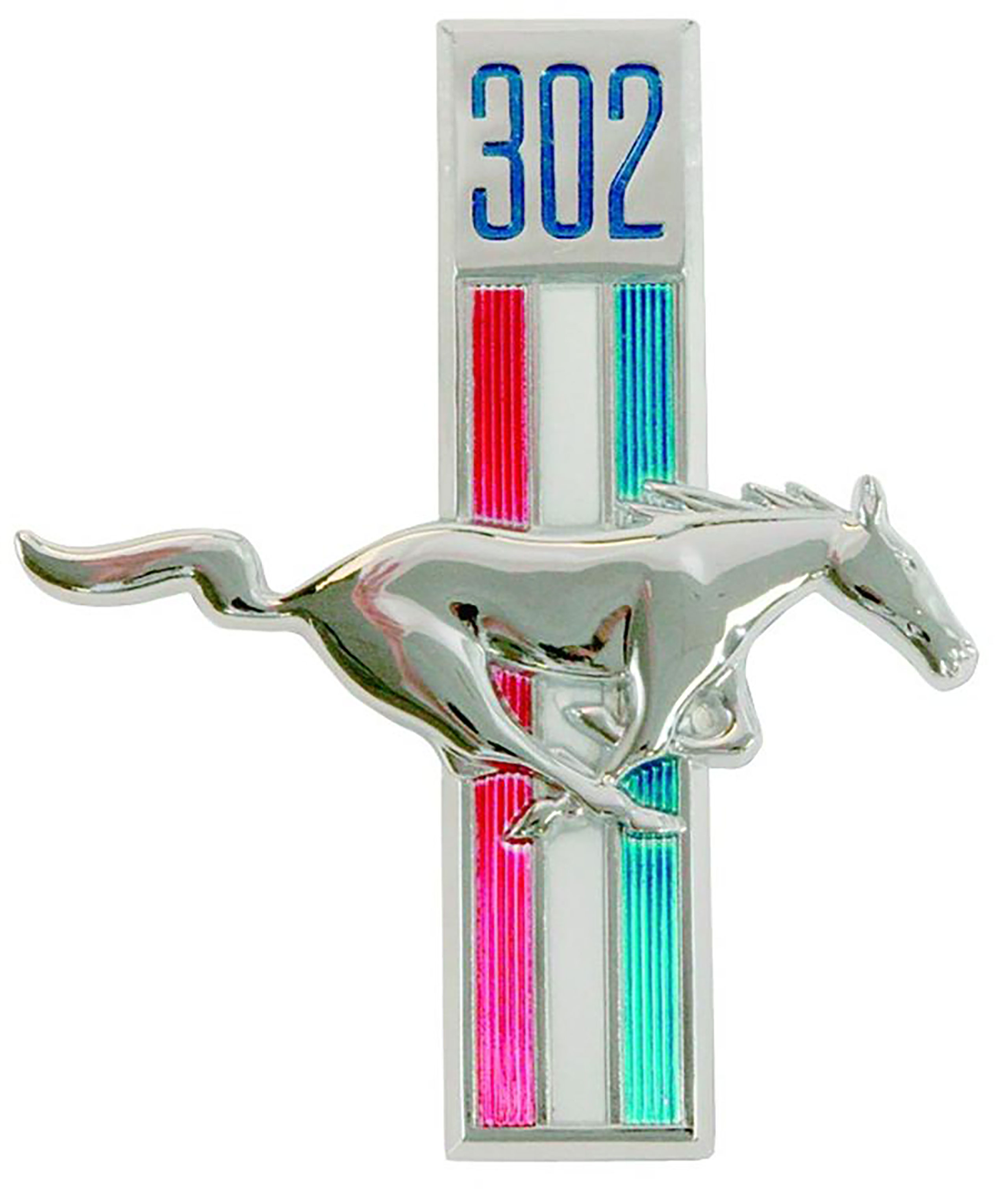 First Generation 1968 Ford Mustang 302 Running Horse Emblem, RH - EM3604 - Dynacorn