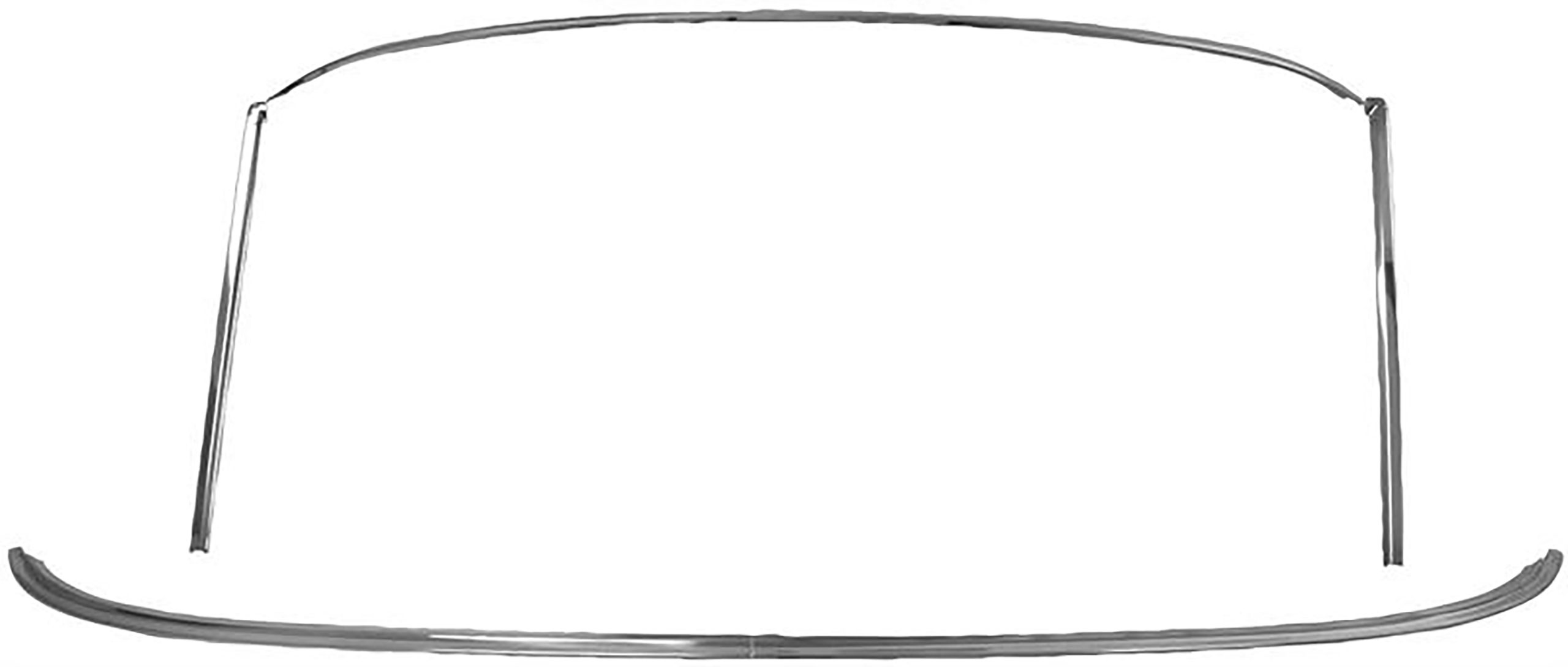 First Generation 1969-1970 Ford Mustang Fastback Windshield Molding Kit - M3581 - Dynacorn