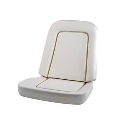 First Generation 1964-1966 Ford Mustang Seat Foam One-Seat Cushion Set W/Listing Wires - C5ZZ-65600501SL - Scott Drake