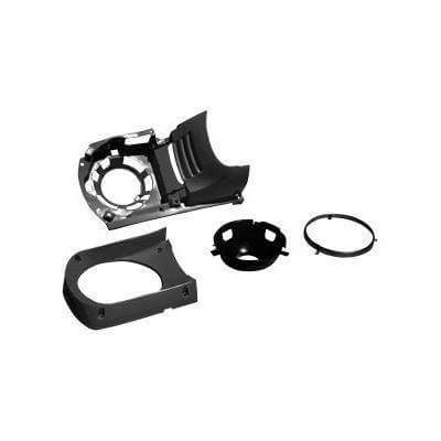 First Generation 1965-1966 Ford Mustang Headlight Housing Assembly LH - C5ZZ-13008-DR - Scott Drake