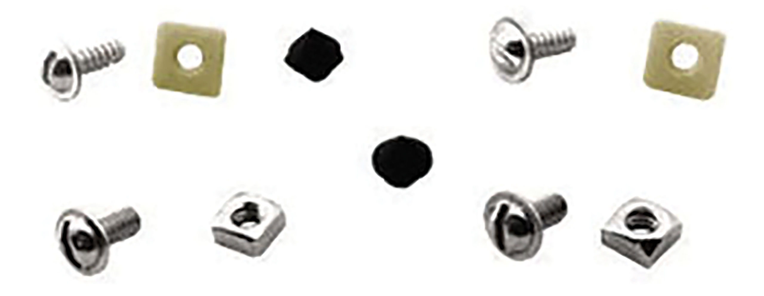 First Generation 1964-1973 Ford Mustang License Plate Bolt Kit - 380707-SK - Scott Drake