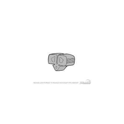 First Generation 1964-1968 Ford Mustang Hood Bumper, Side - C4DZ-16758-B - Scott Drake