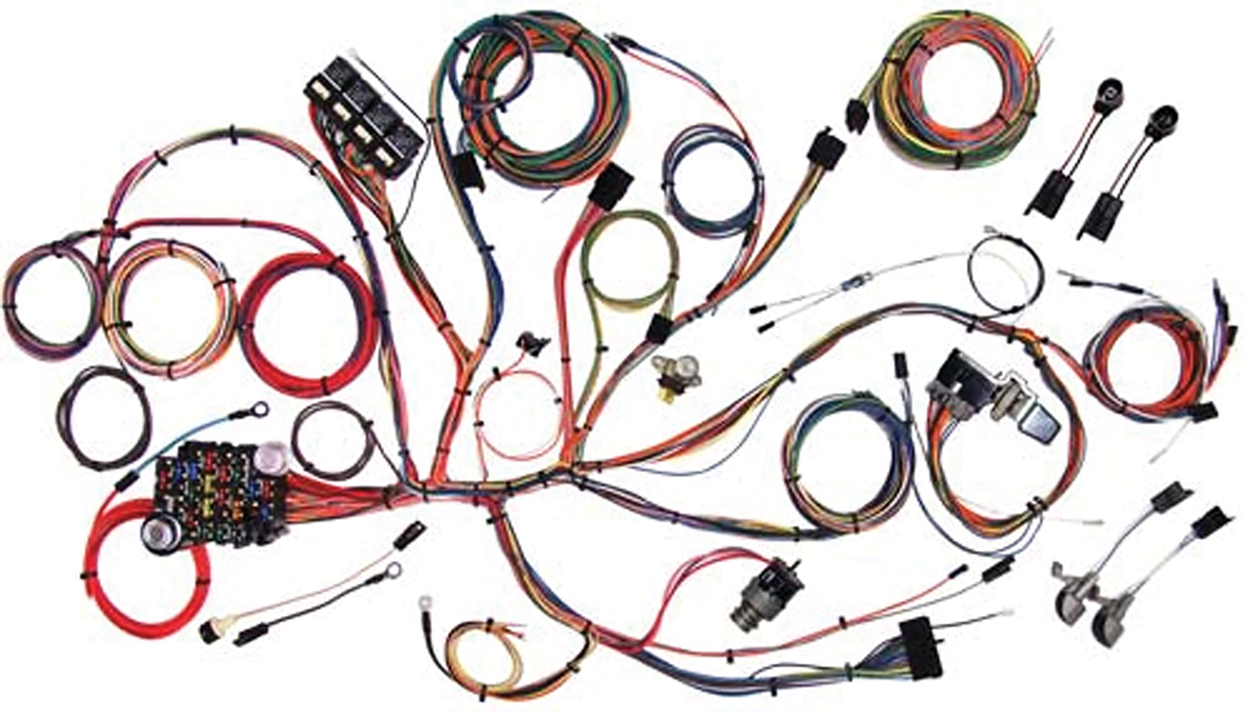 First Generation 1965-1966 Ford Mustang COMPLETE WIRING KIT - American Autowire