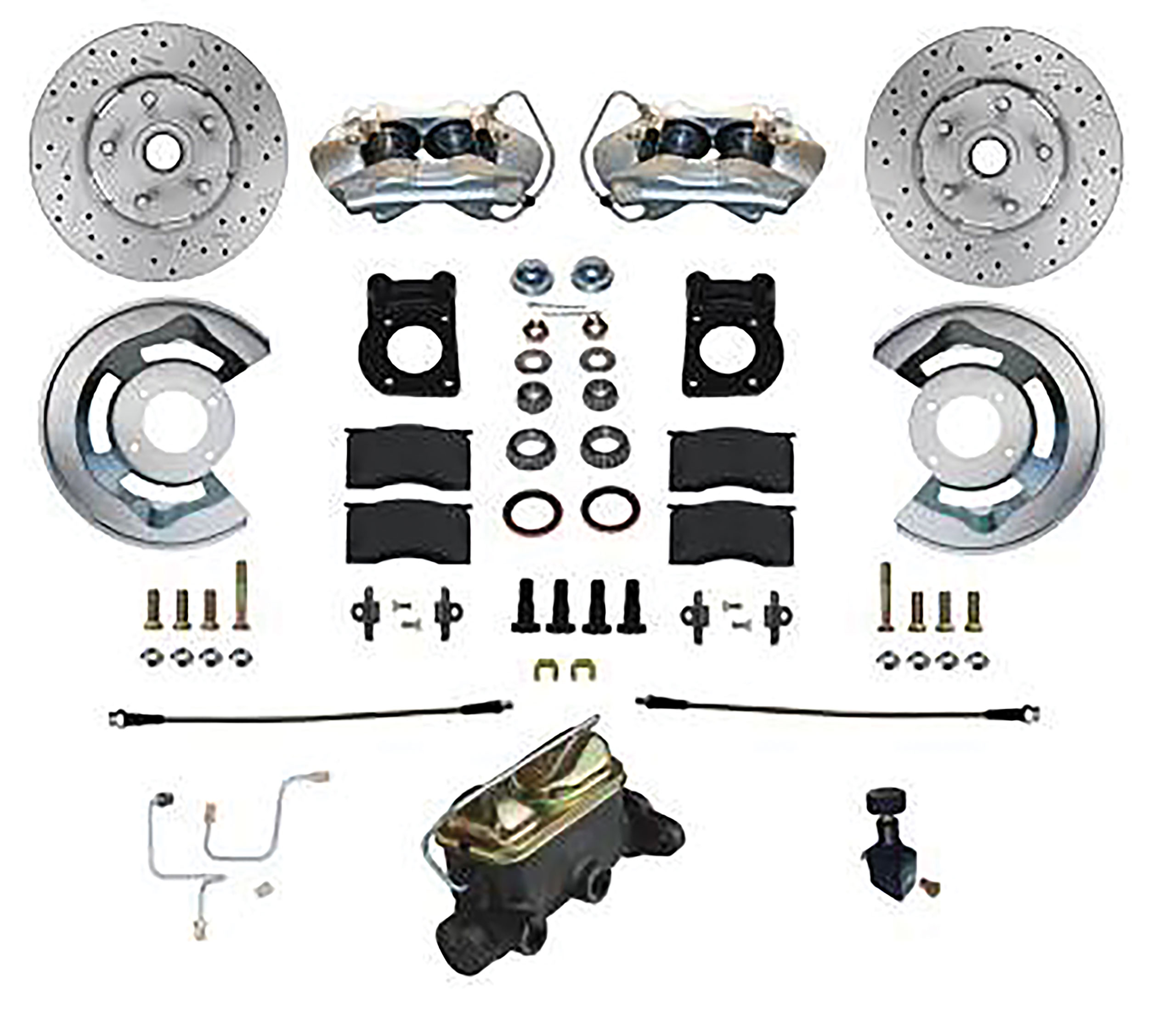 First Generation 1965-1966 Ford Mustang DISC CONVERSION FRONT - Leed Brakes