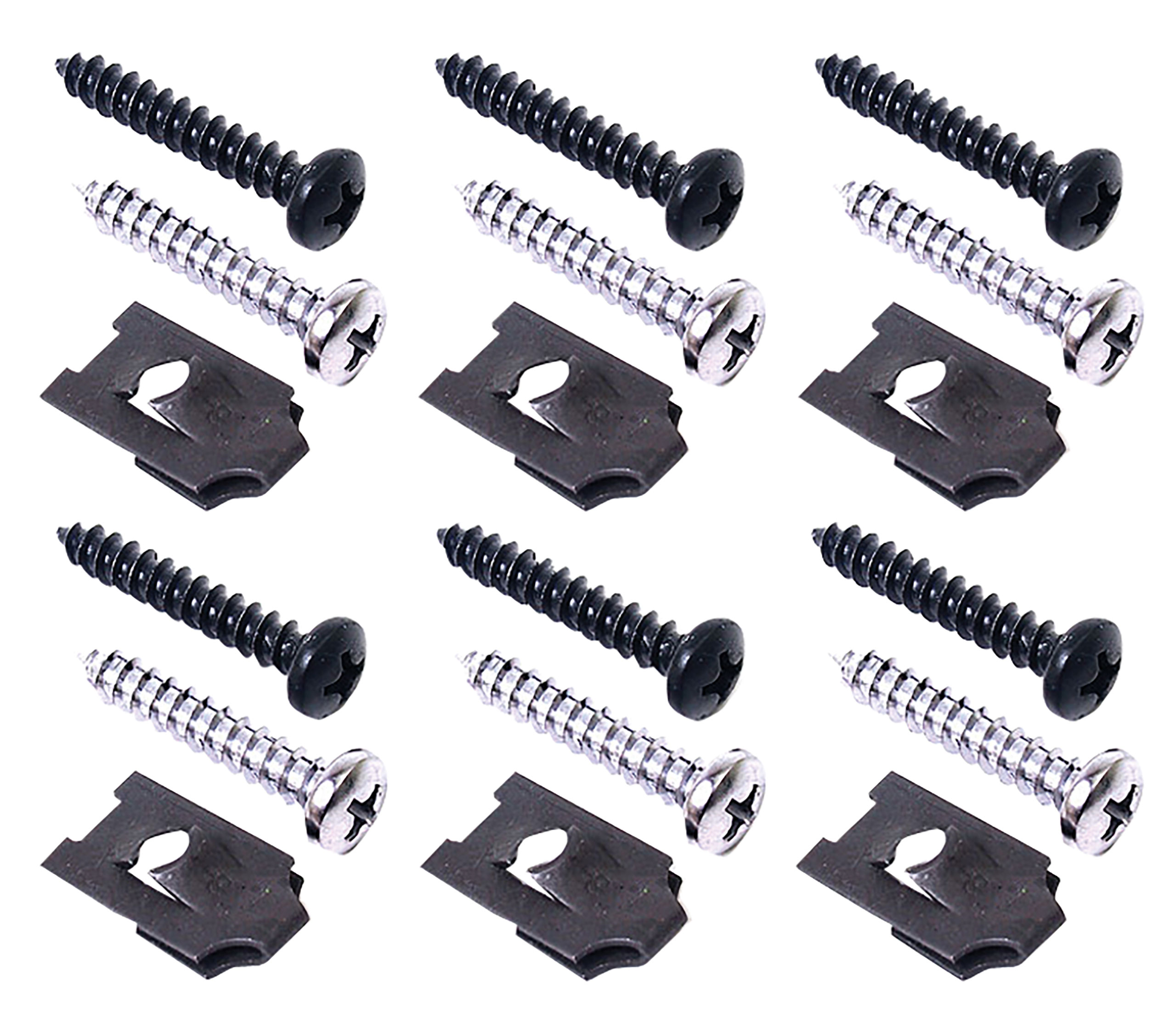 First Generation 1965-1966 Ford Mustang INSTRUMENT CLUSTER SCREW KIT - AMK Products