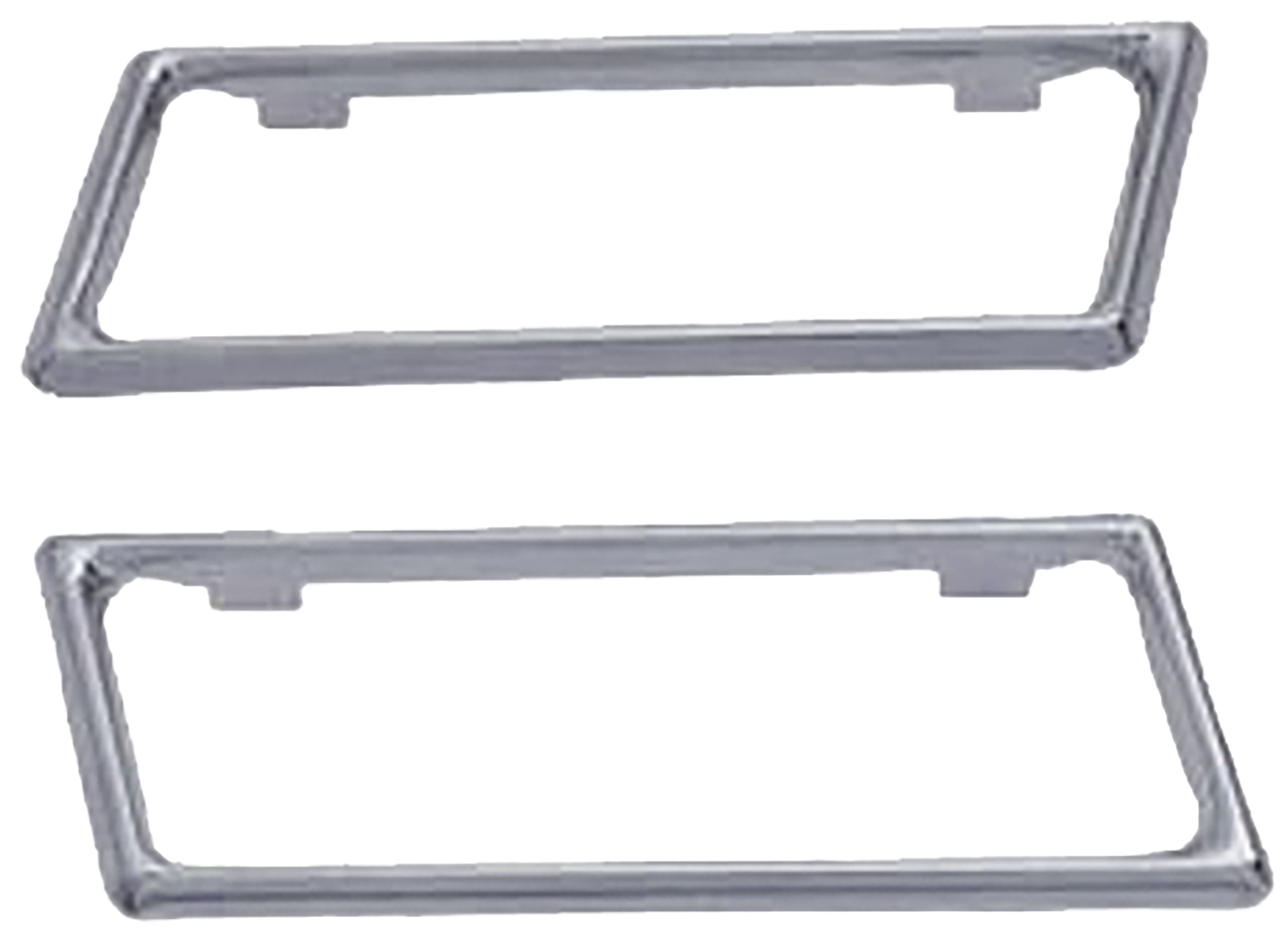 First Generation 1965-1966 Ford Mustang VENT SLIDE BEZELS FBK - C5ZZ-6331002-3 - Scott Drake