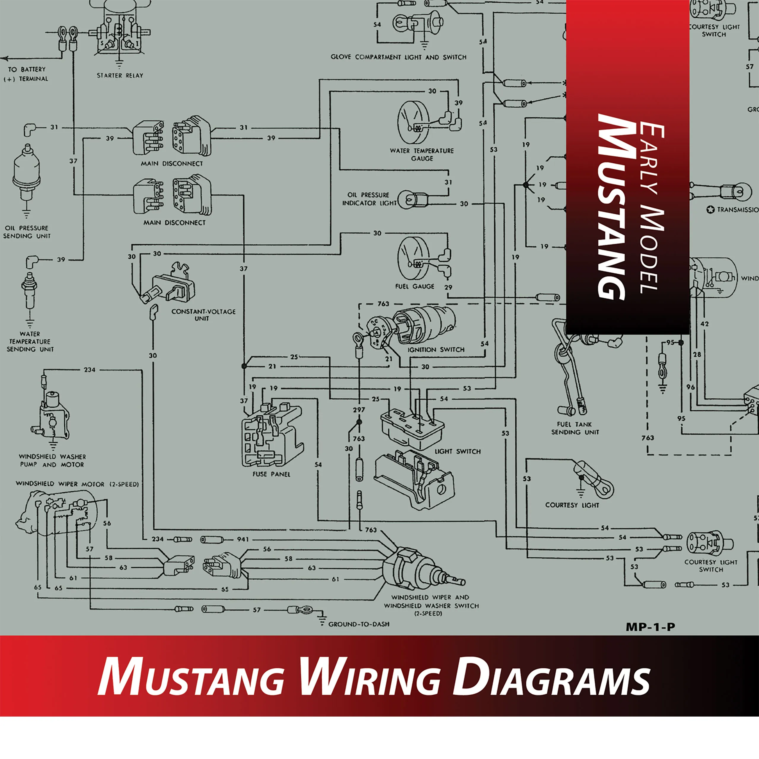 2003 Ford Mustang Wiring Diagrams Schematics Drawings Color Codes - Foto 10