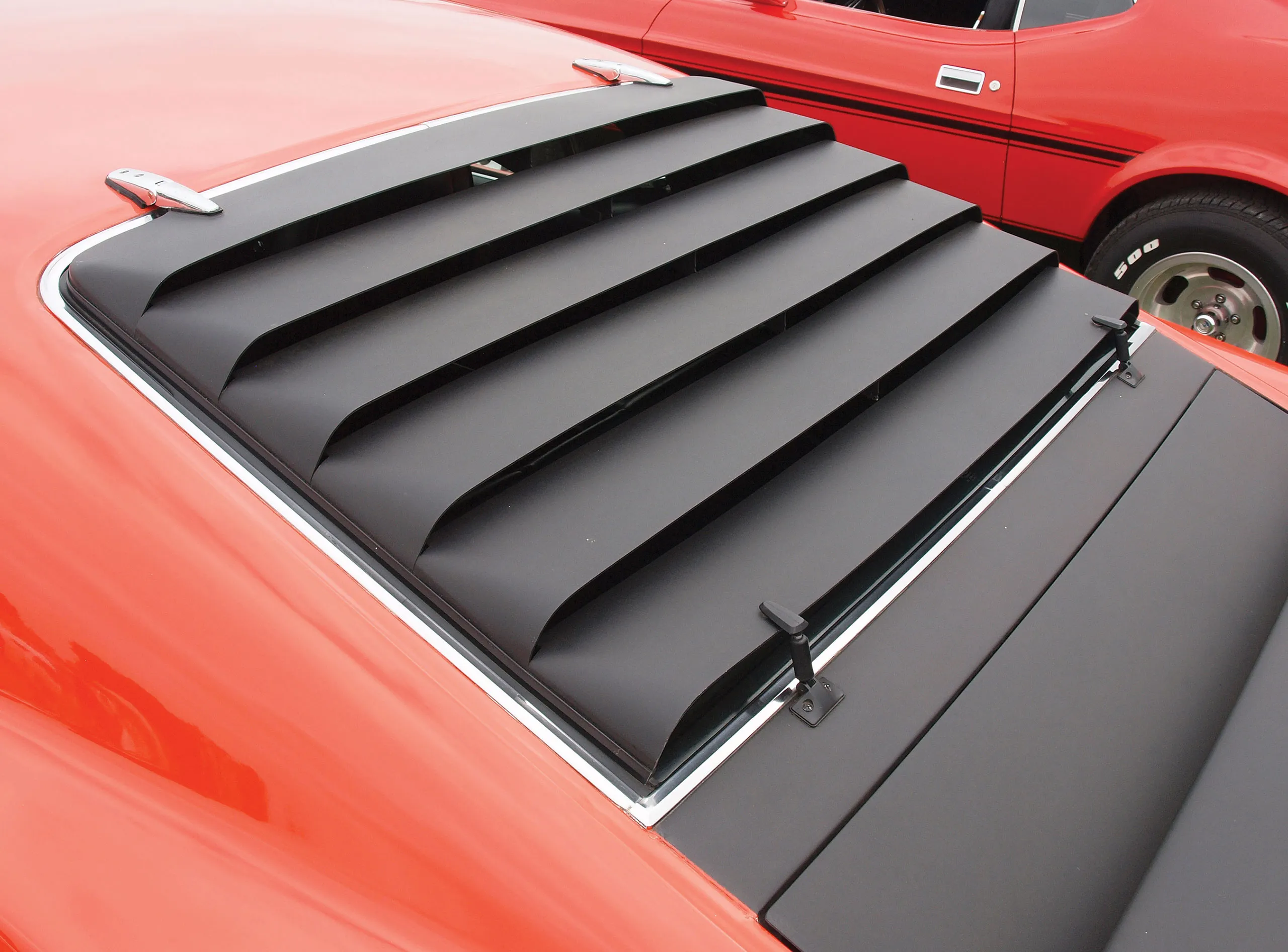 First Generation 1969-1970 Ford Mustang Fastback Rear Window Louver Kit -  Auto Accessories of America